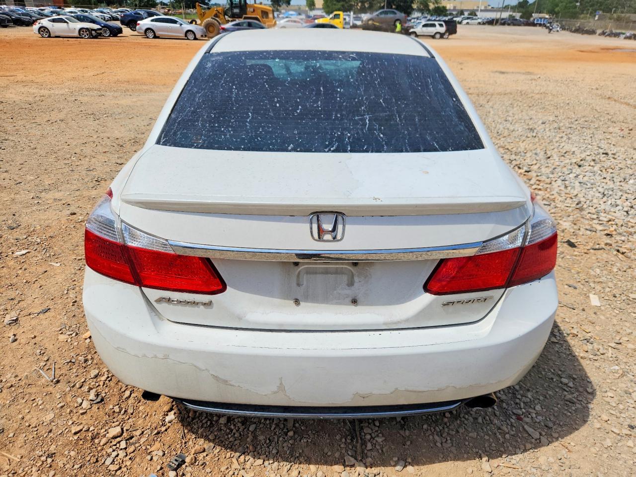 2013 Honda Accord Sport White vin: 1HGCR2F53DA045212