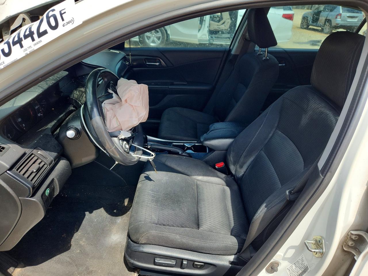 2013 Honda Accord Sport White vin: 1HGCR2F53DA045212
