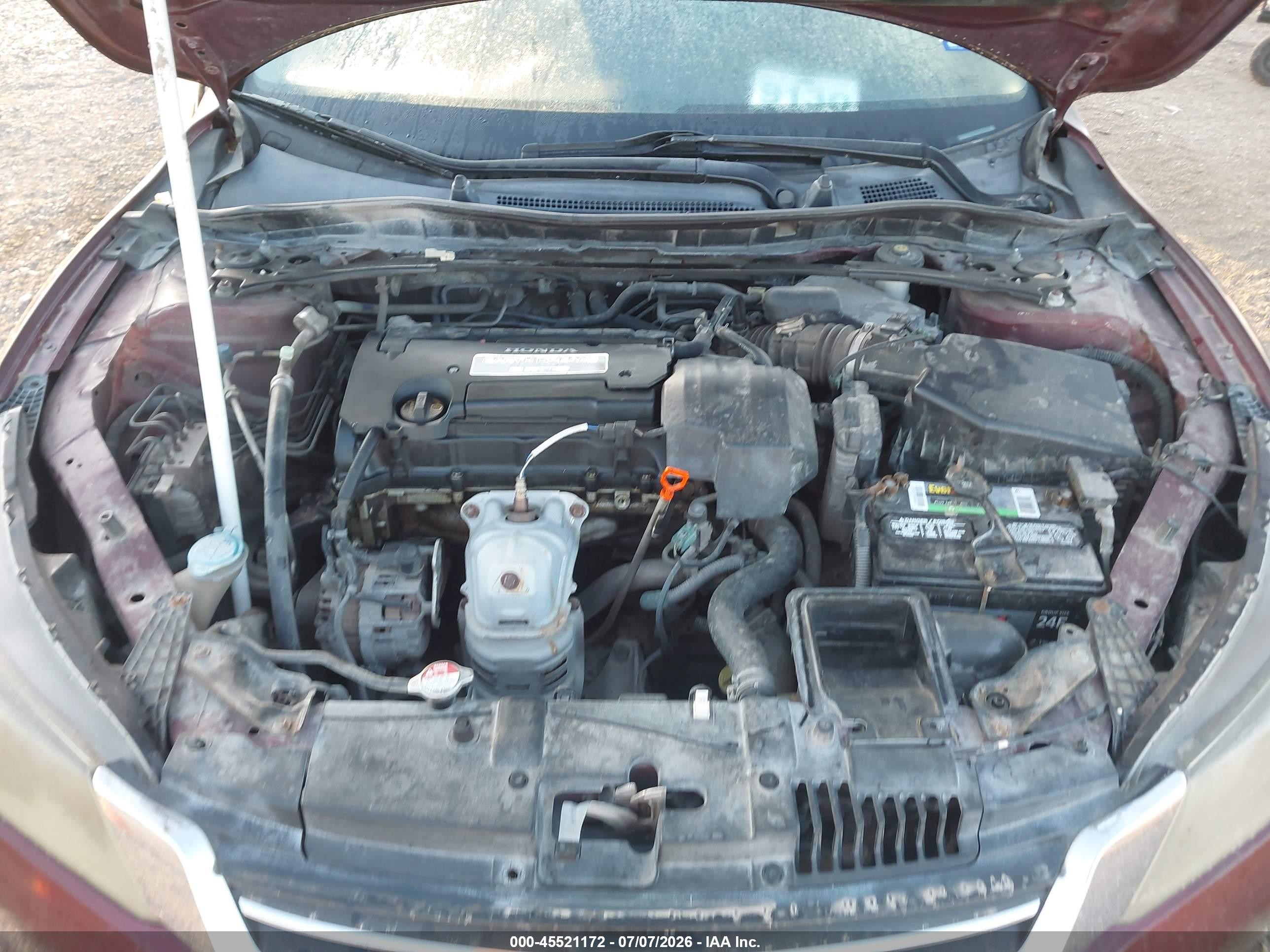 2013 Honda Accord Sport Red vin: 1HGCR2F53DA059773