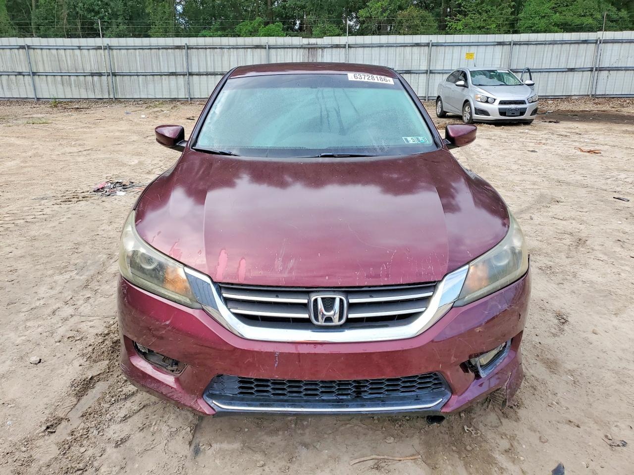 2013 Honda Accord Sport Burgundy vin: 1HGCR2F53DA066867