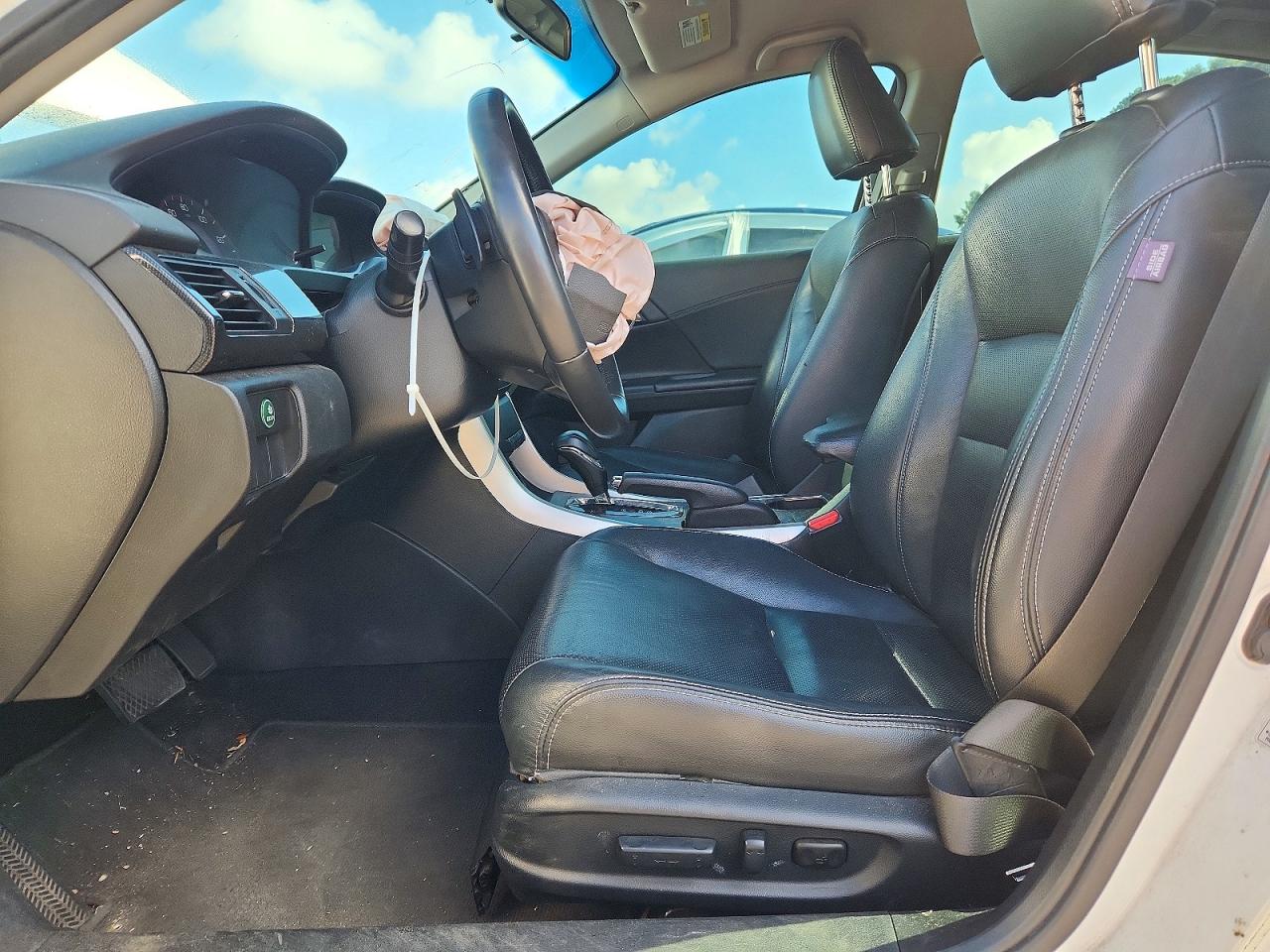 2013 Honda Accord Sport White vin: 1HGCR2F53DA069865