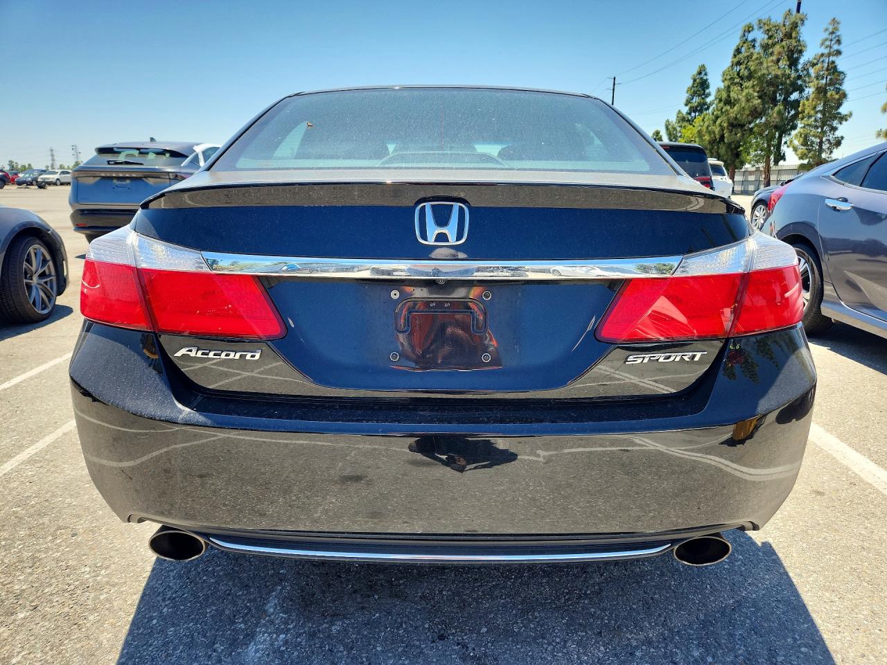 2013 Honda Accord Sport Black vin: 1HGCR2F53DA083930