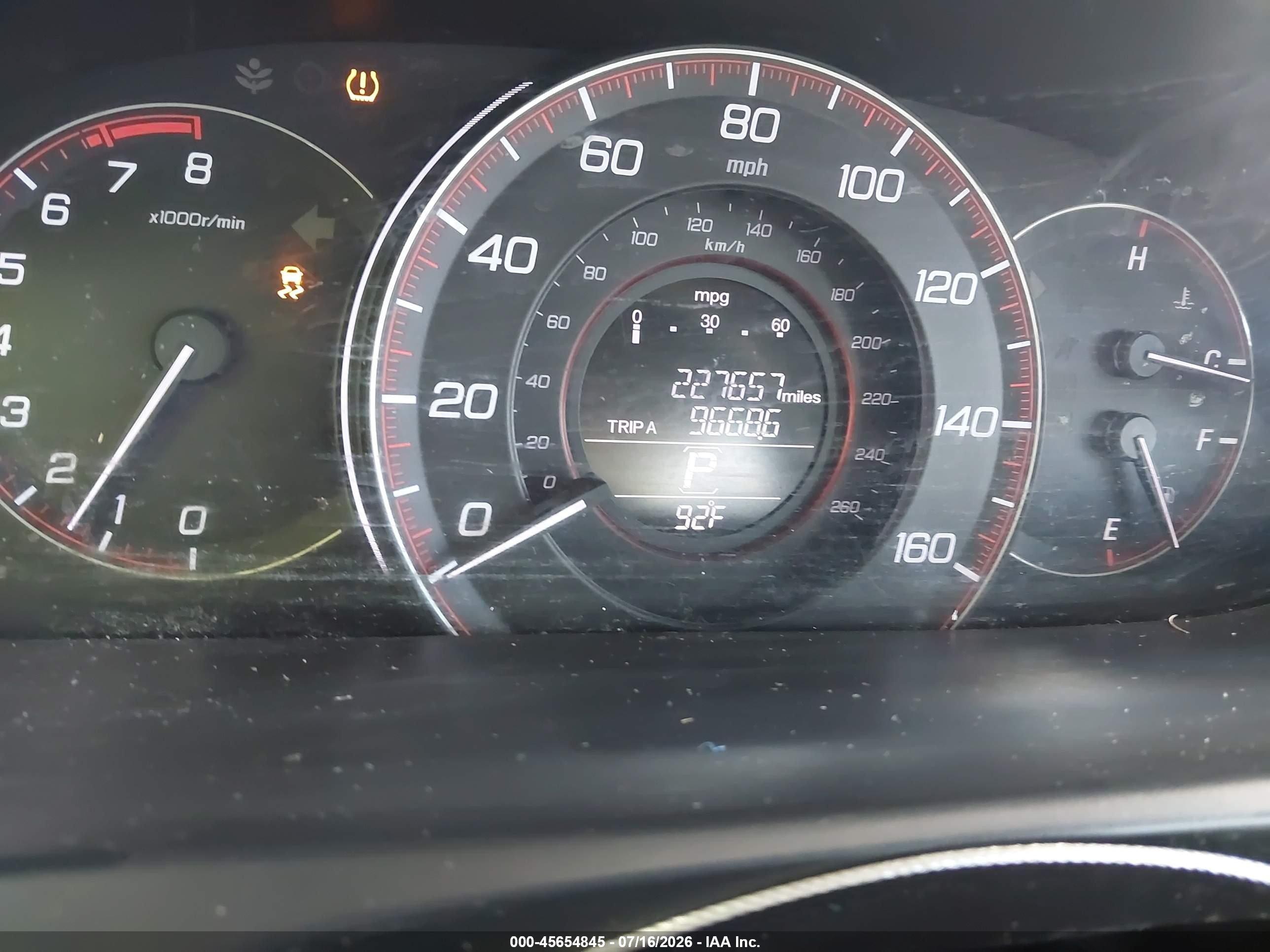 2013 Honda Accord Sport Белый vin: 1HGCR2F53DA126503