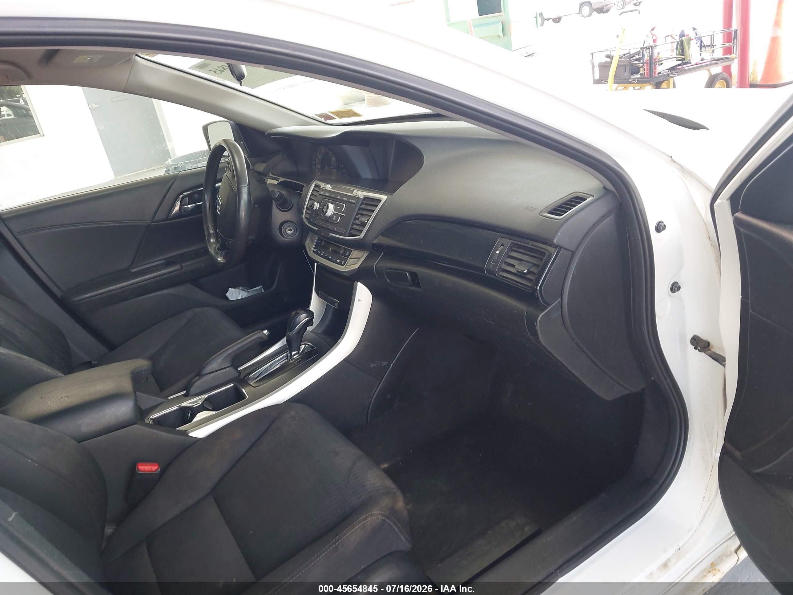 2013 Honda Accord Sport Белый vin: 1HGCR2F53DA126503