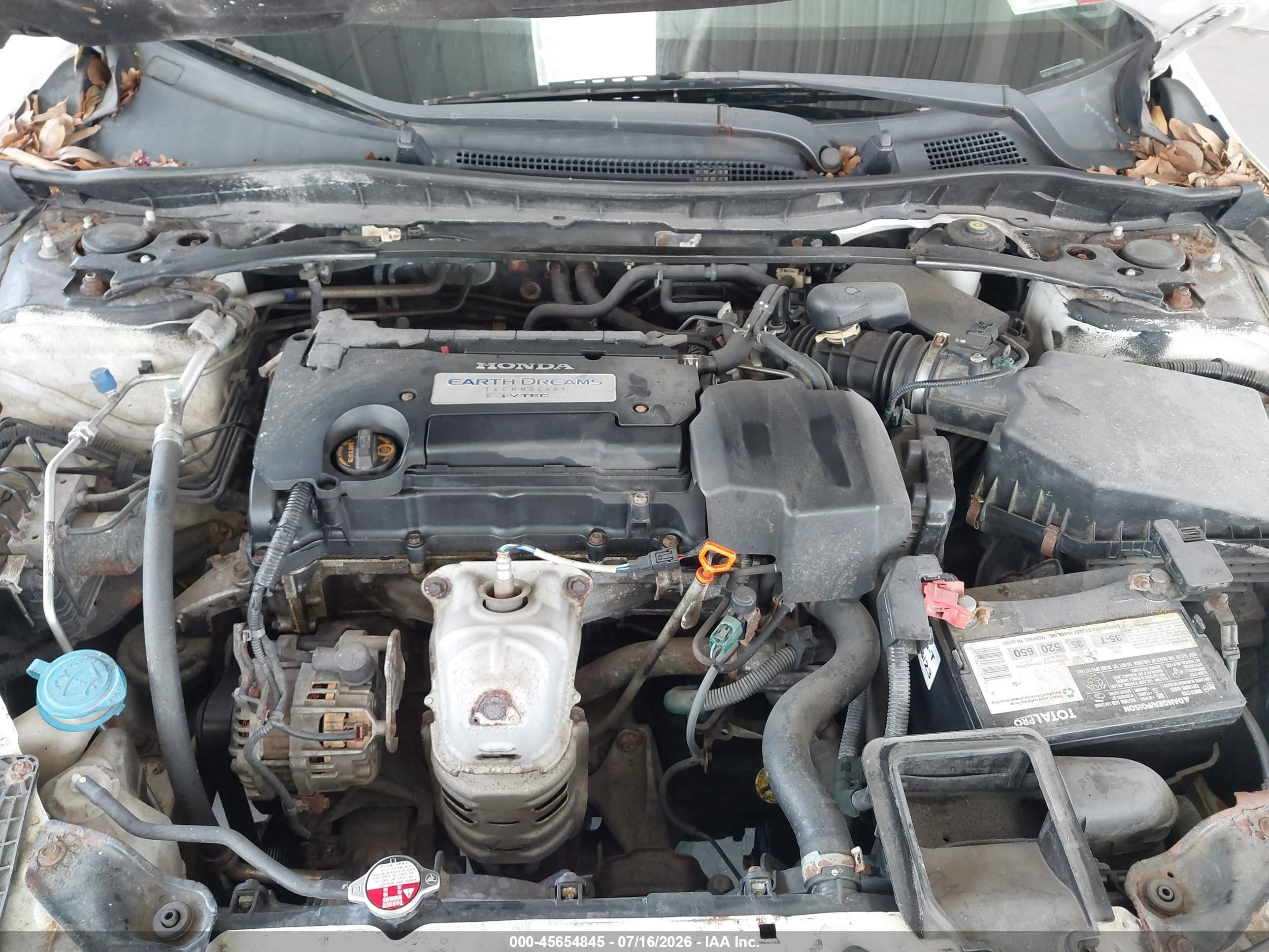 2013 Honda Accord Sport Белый vin: 1HGCR2F53DA126503