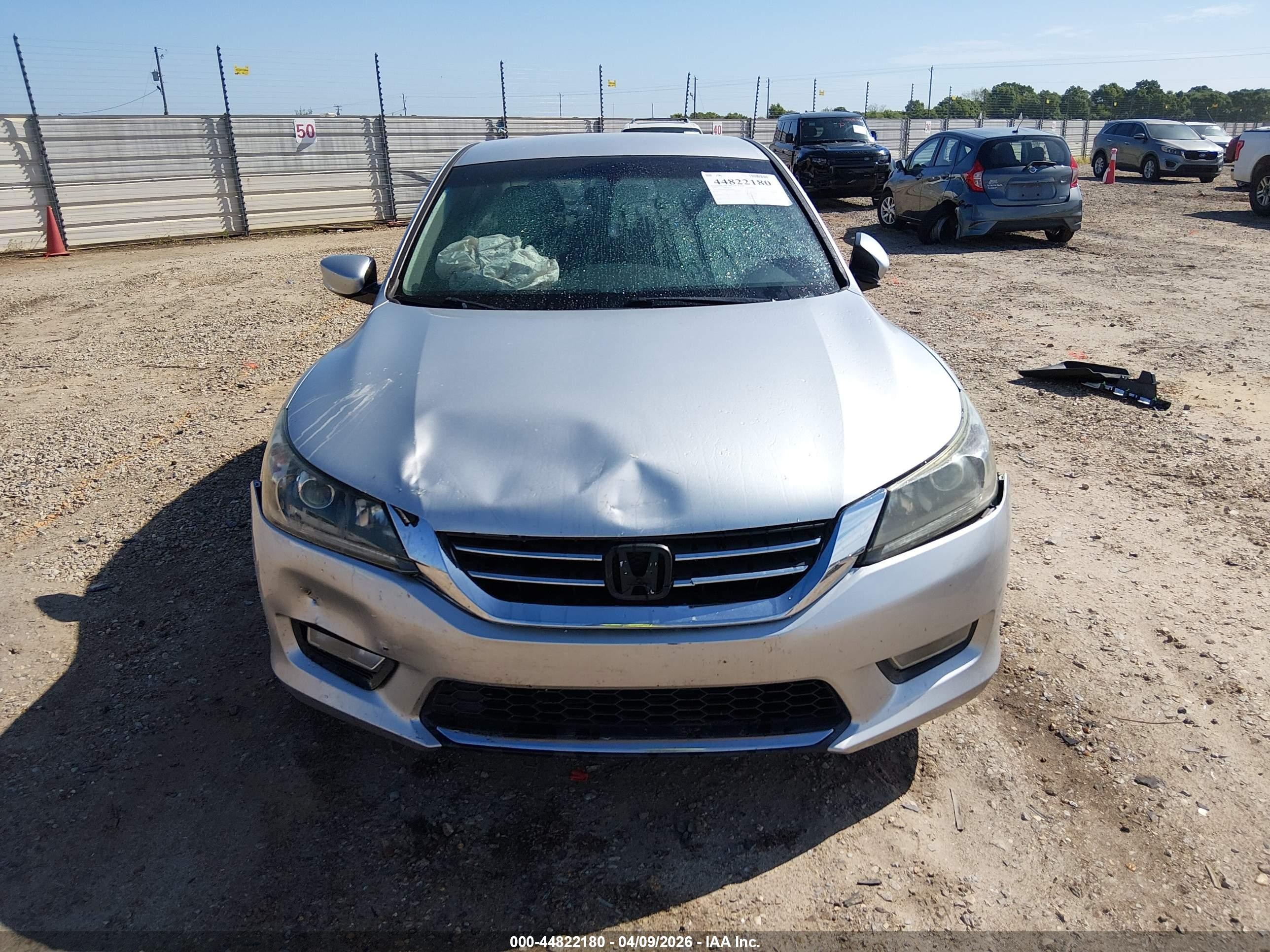 2013 Honda Accord Sport Серебряный vin: 1HGCR2F53DA137565