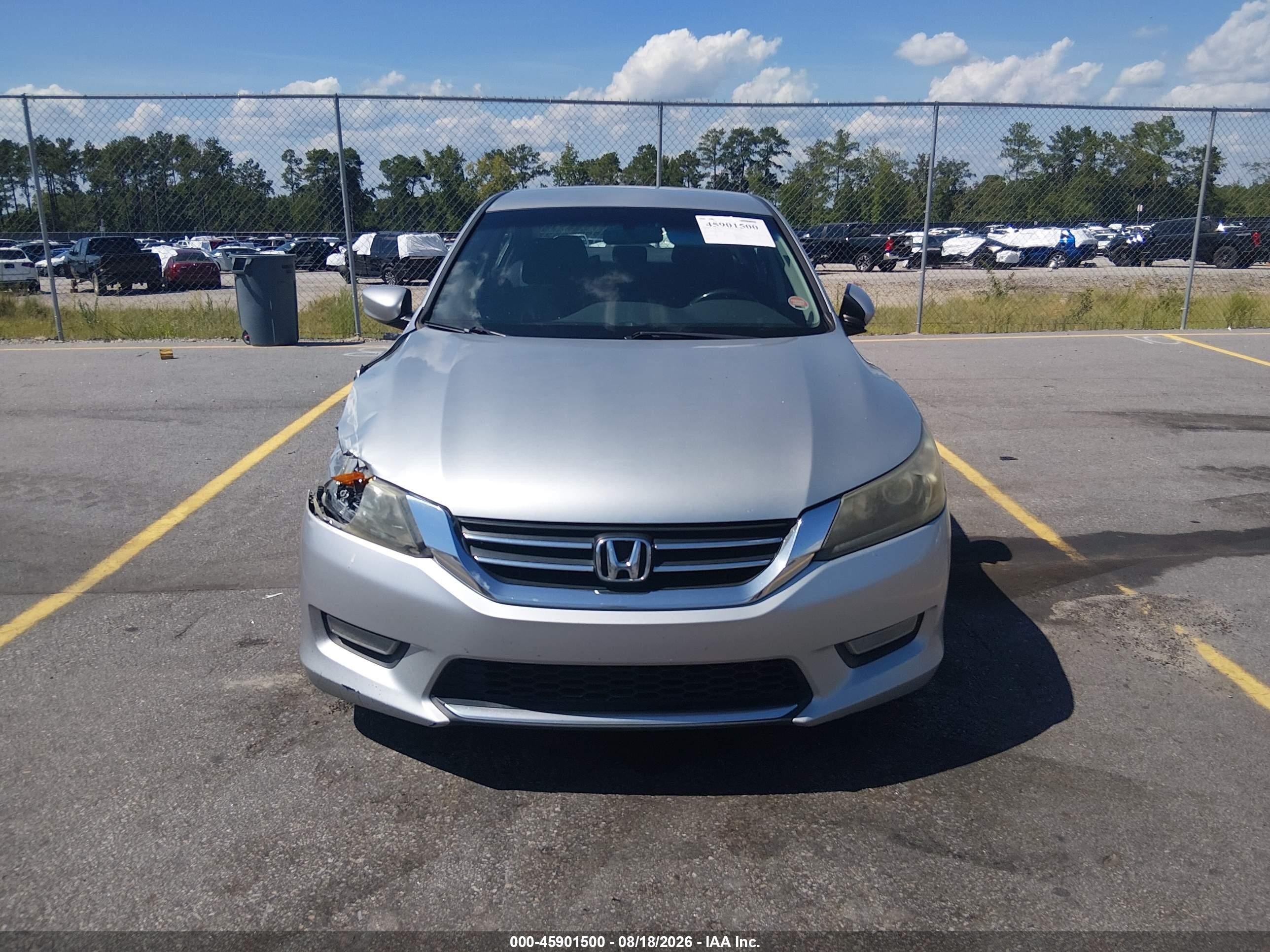 2013 Honda Accord Sport Silver vin: 1HGCR2F53DA163115