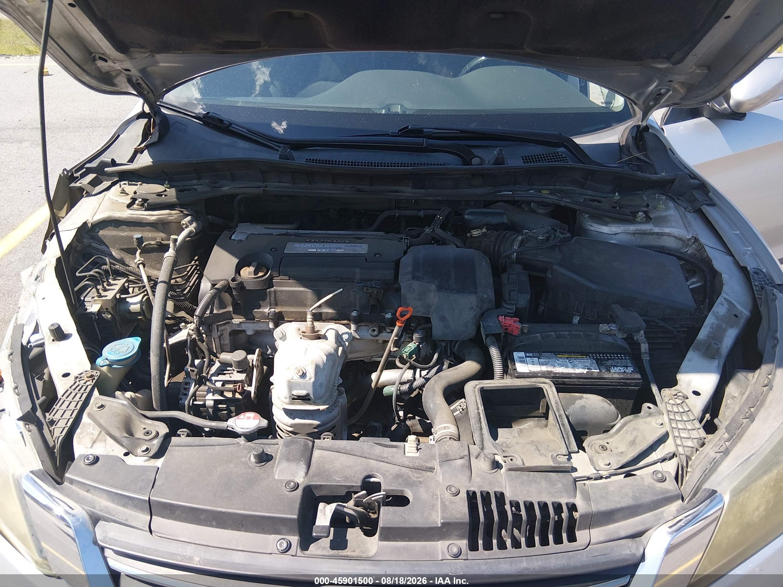 2013 Honda Accord Sport Silver vin: 1HGCR2F53DA163115