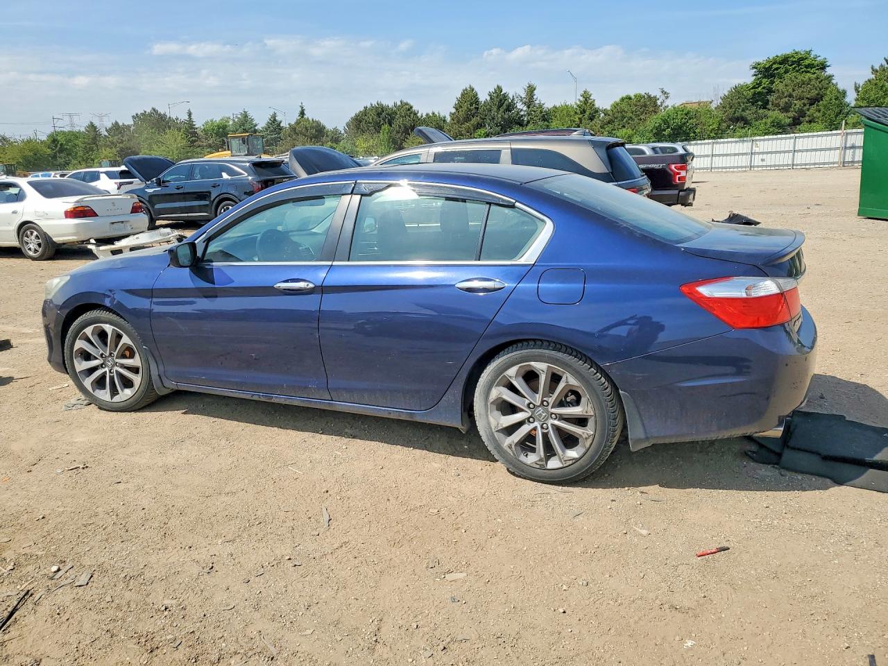 2013 Honda Accord Sport Blue vin: 1HGCR2F53DA167620
