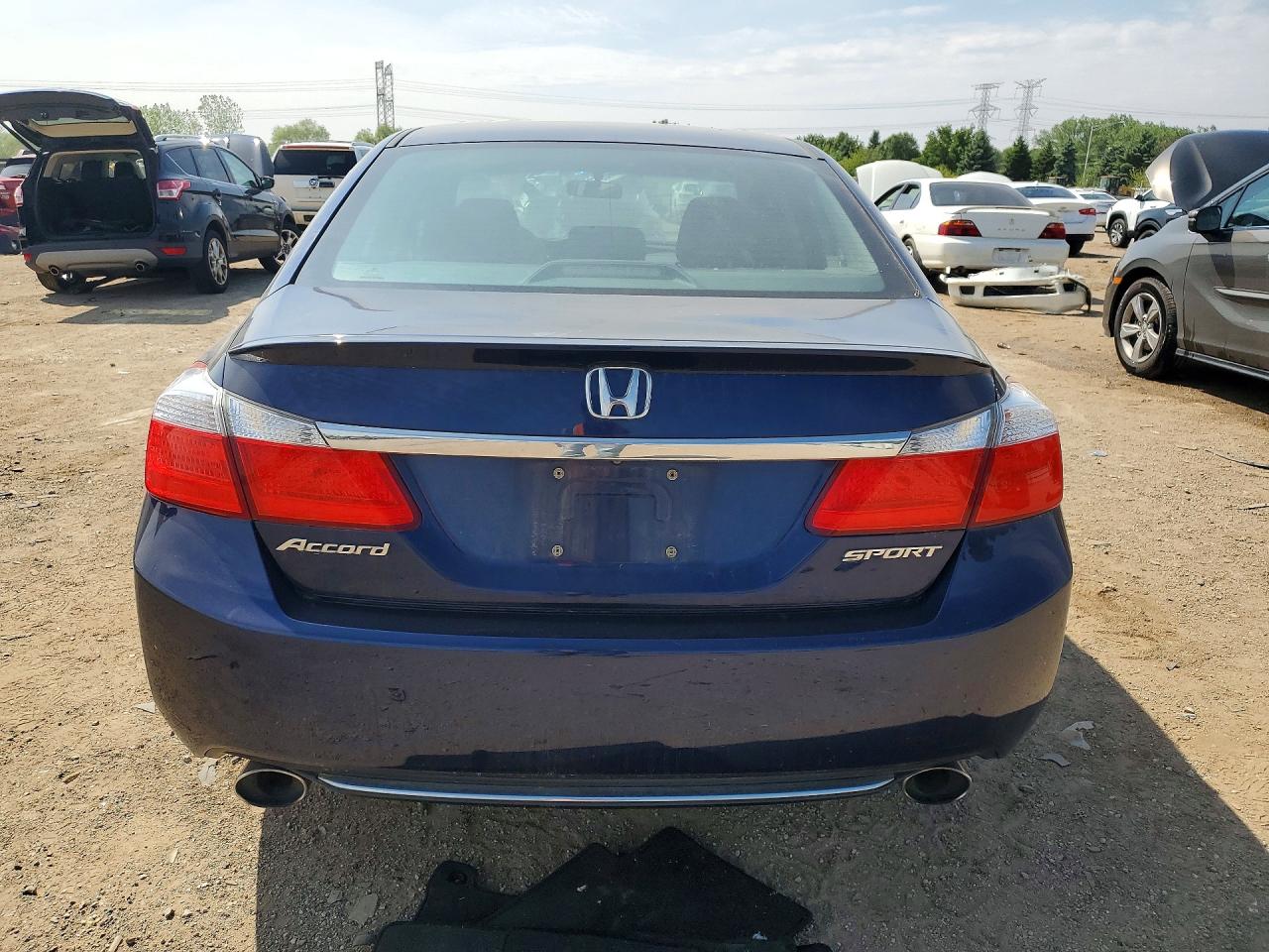 2013 Honda Accord Sport Blue vin: 1HGCR2F53DA167620