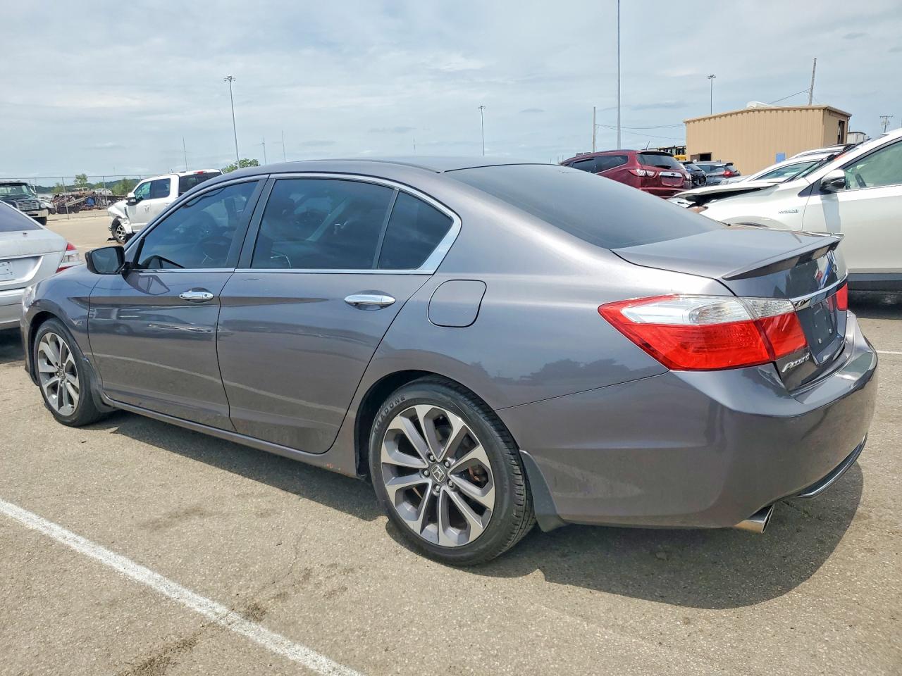 2013 Honda Accord Sport Gray vin: 1HGCR2F53DA216296
