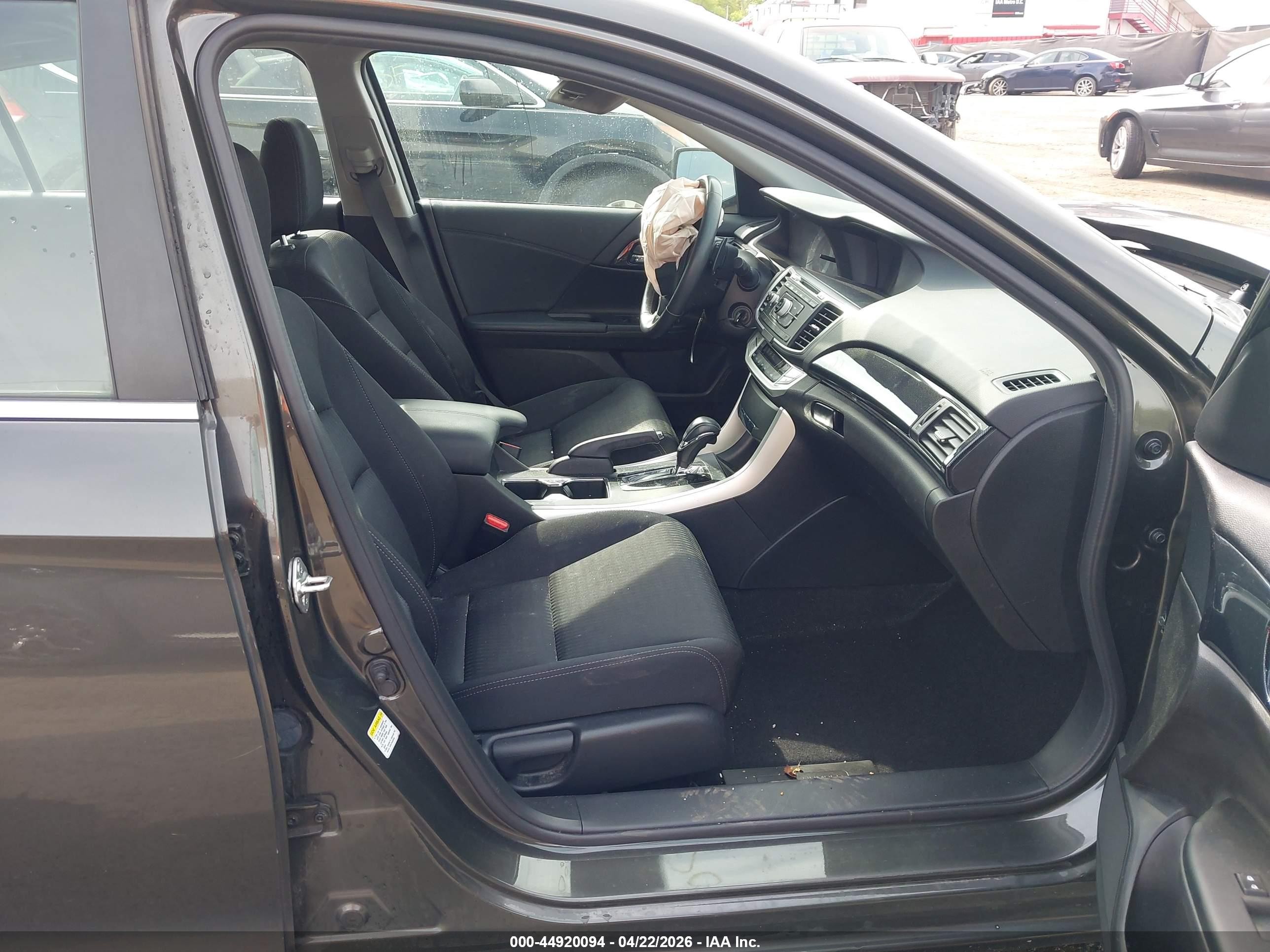 2013 Honda Accord Sport Серый vin: 1HGCR2F53DA233874