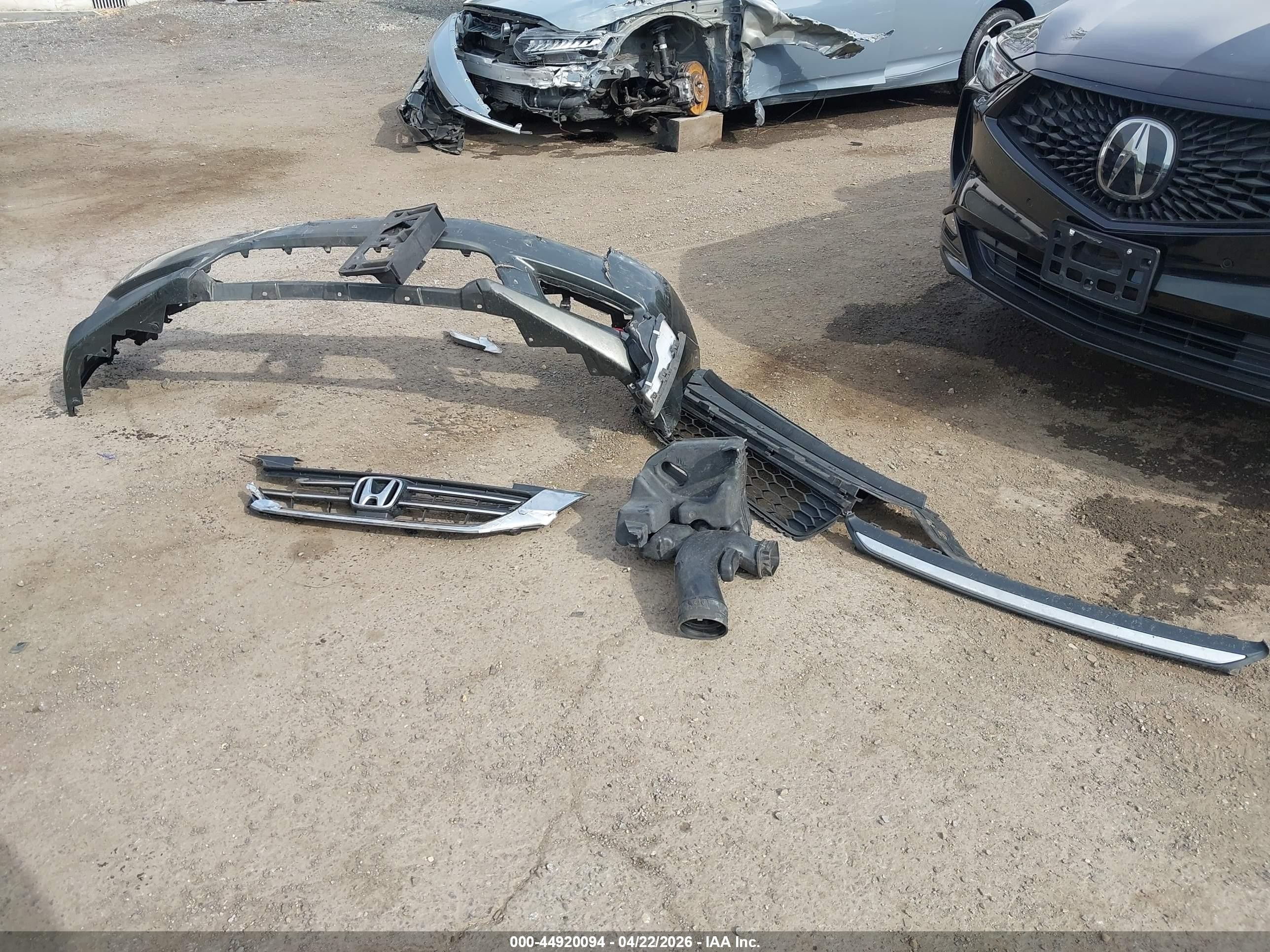 2013 Honda Accord Sport Серый vin: 1HGCR2F53DA233874
