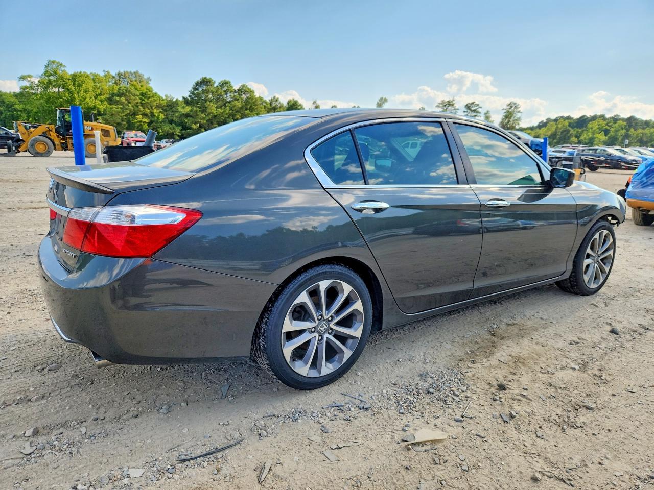 2013 Honda Accord Sport Серый vin: 1HGCR2F53DA237715