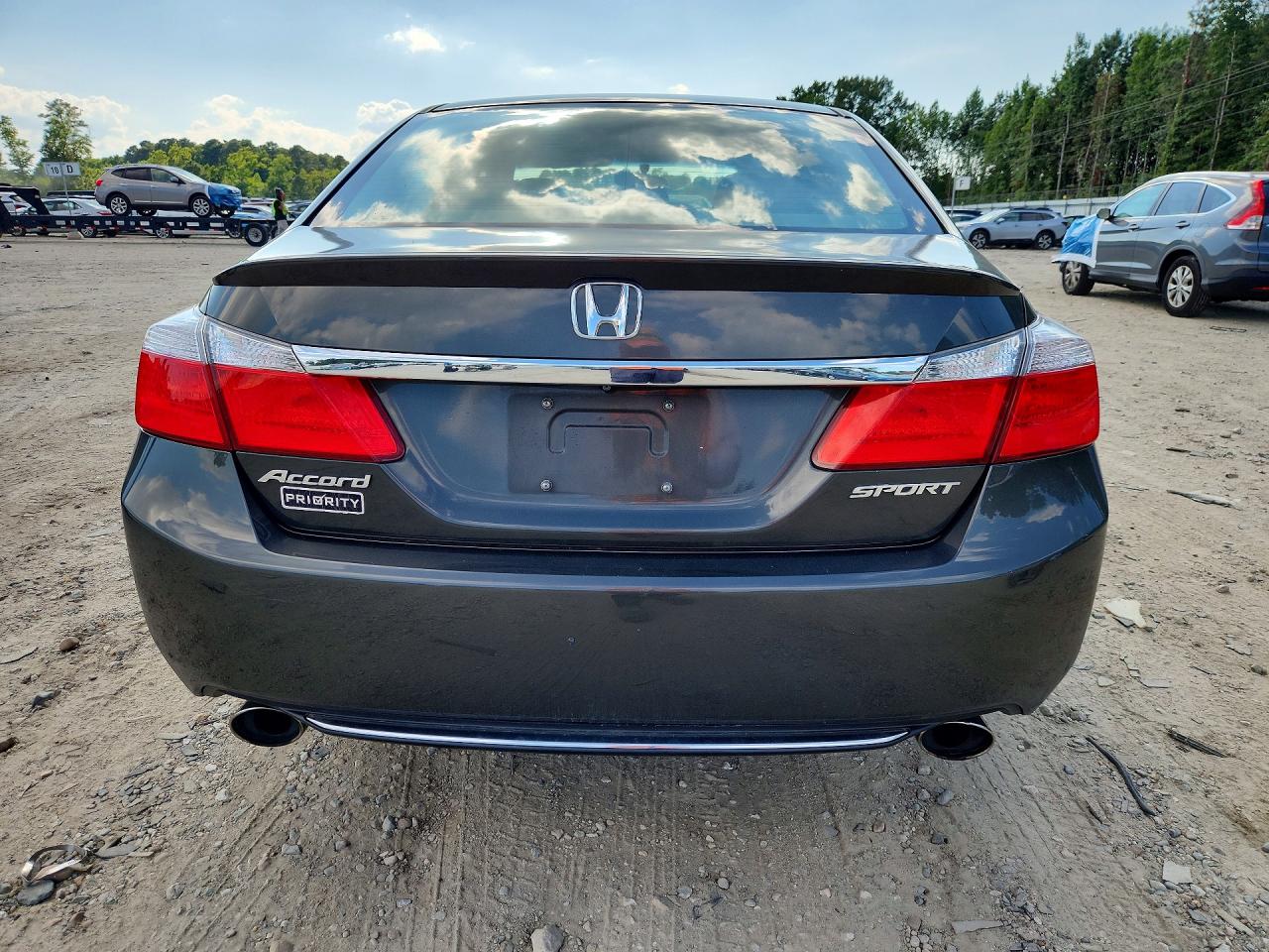 2013 Honda Accord Sport Серый vin: 1HGCR2F53DA237715
