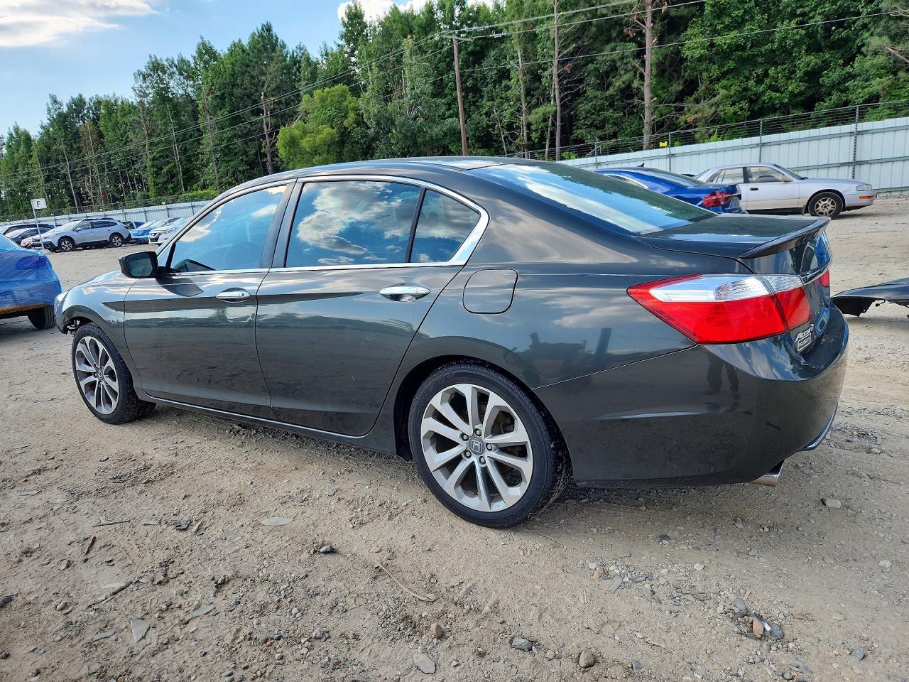2013 Honda Accord Sport Серый vin: 1HGCR2F53DA237715