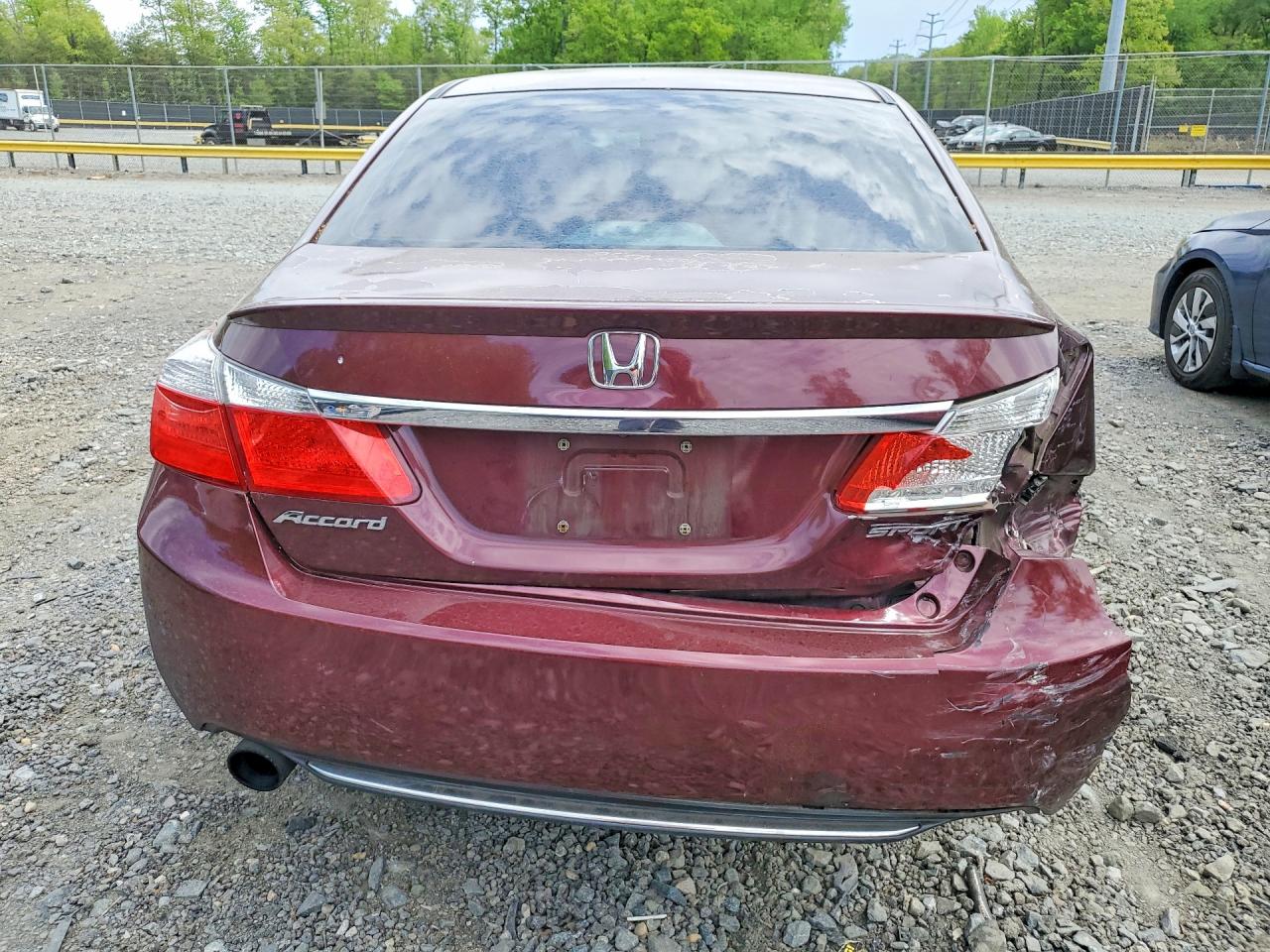 2013 Honda Accord Sport Burgundy vin: 1HGCR2F53DA241571