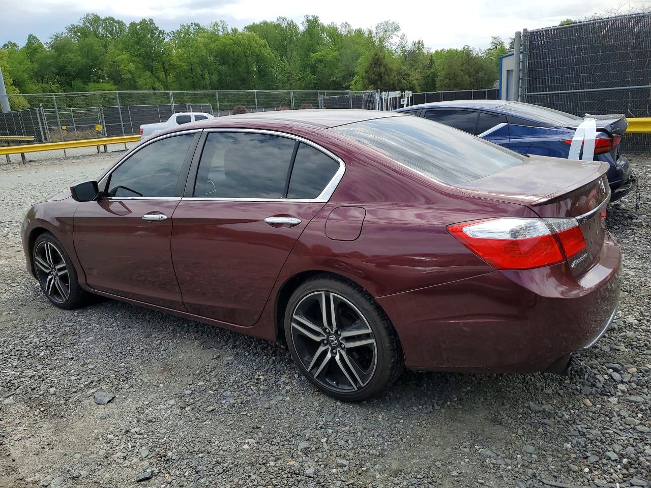 2013 Honda Accord Sport Burgundy vin: 1HGCR2F53DA241571