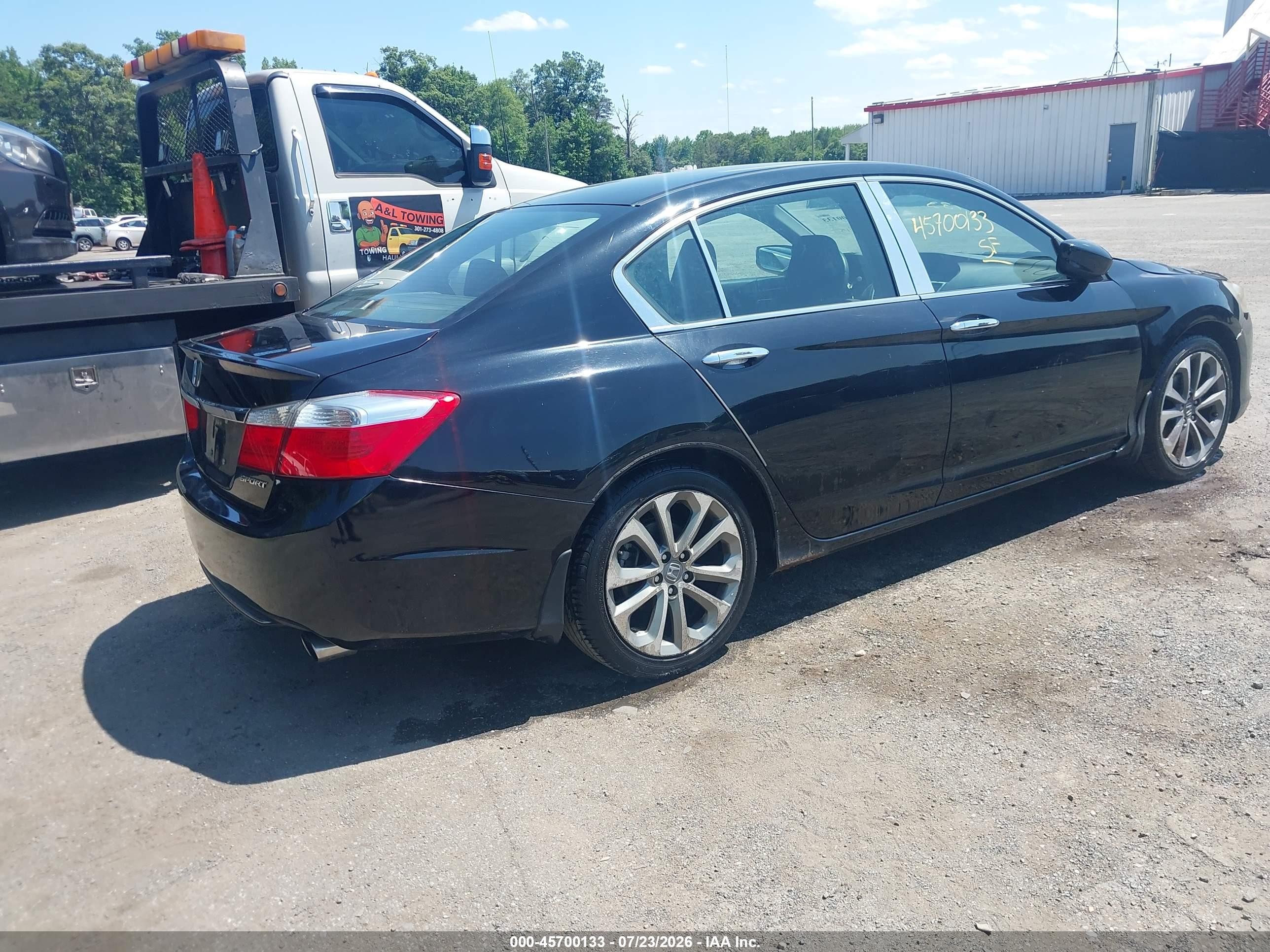 2013 Honda Accord Sport Black vin: 1HGCR2F53DA249542