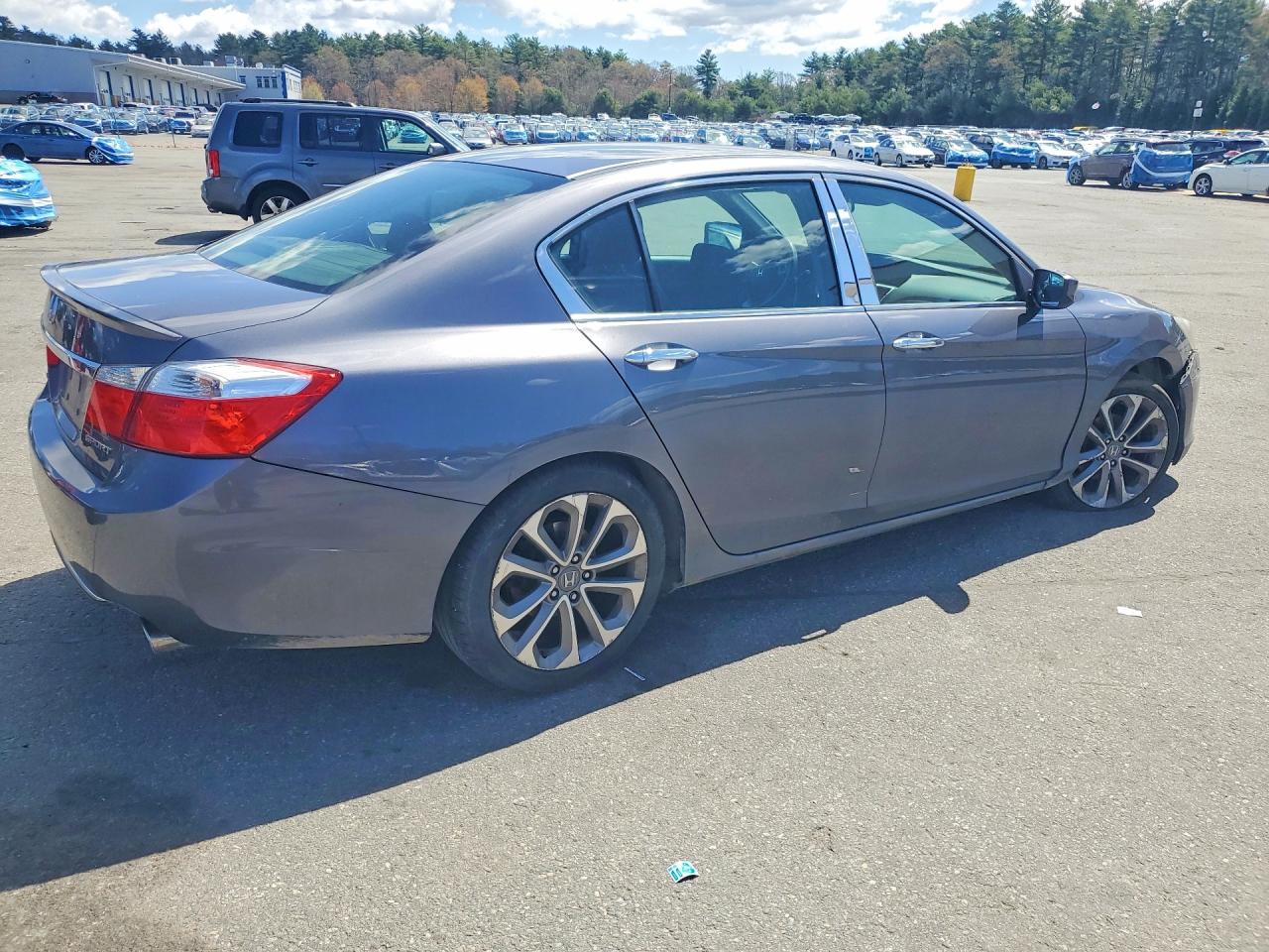 2013 Honda Accord Sport Серый vin: 1HGCR2F53DA251422