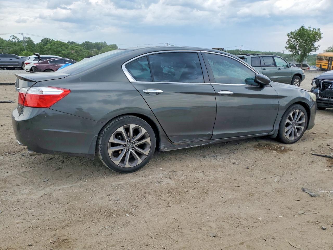 2013 Honda Accord Sport Green vin: 1HGCR2F53DA252327