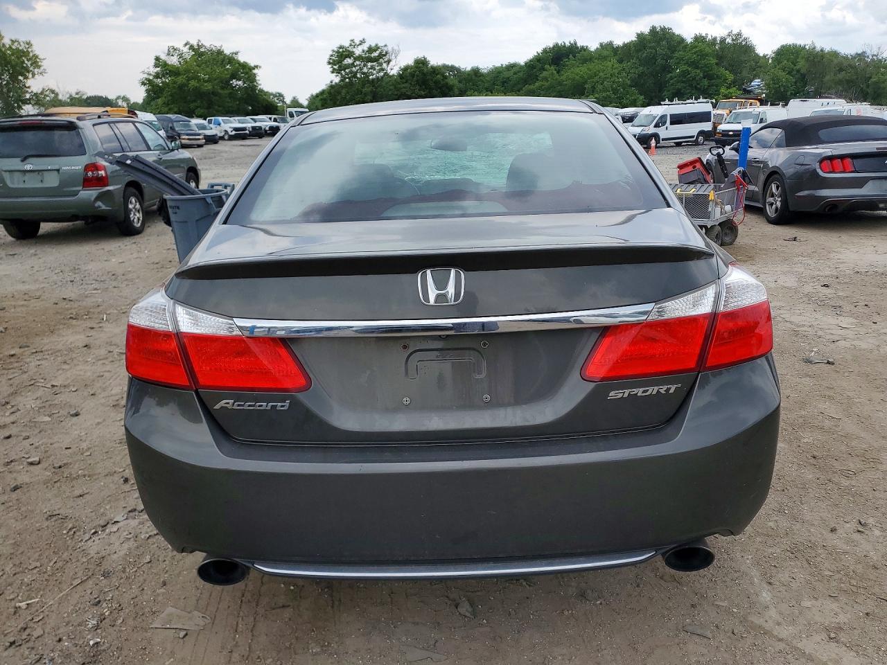 2013 Honda Accord Sport Green vin: 1HGCR2F53DA252327