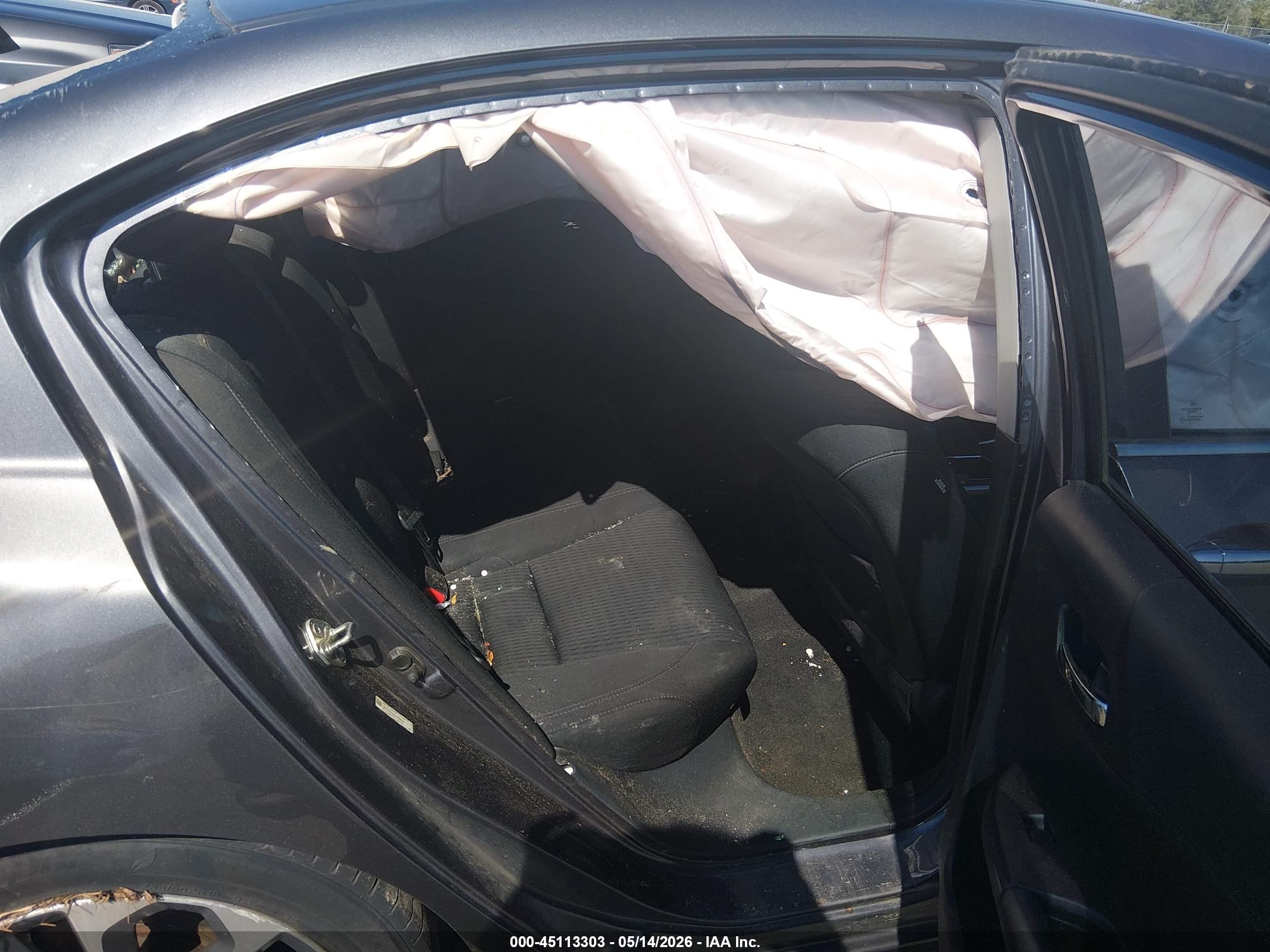 2013 Honda Accord Sport Gray vin: 1HGCR2F53DA268608