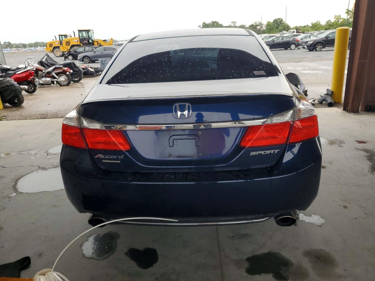 2013 Honda Accord Sport Blue vin: 1HGCR2F53DA270147
