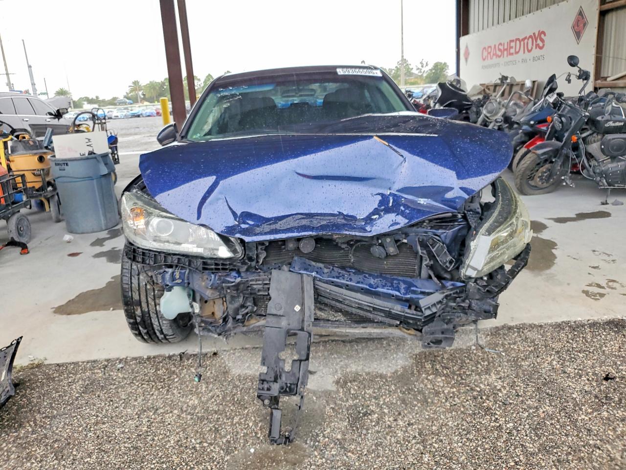2013 Honda Accord Sport Blue vin: 1HGCR2F53DA270147