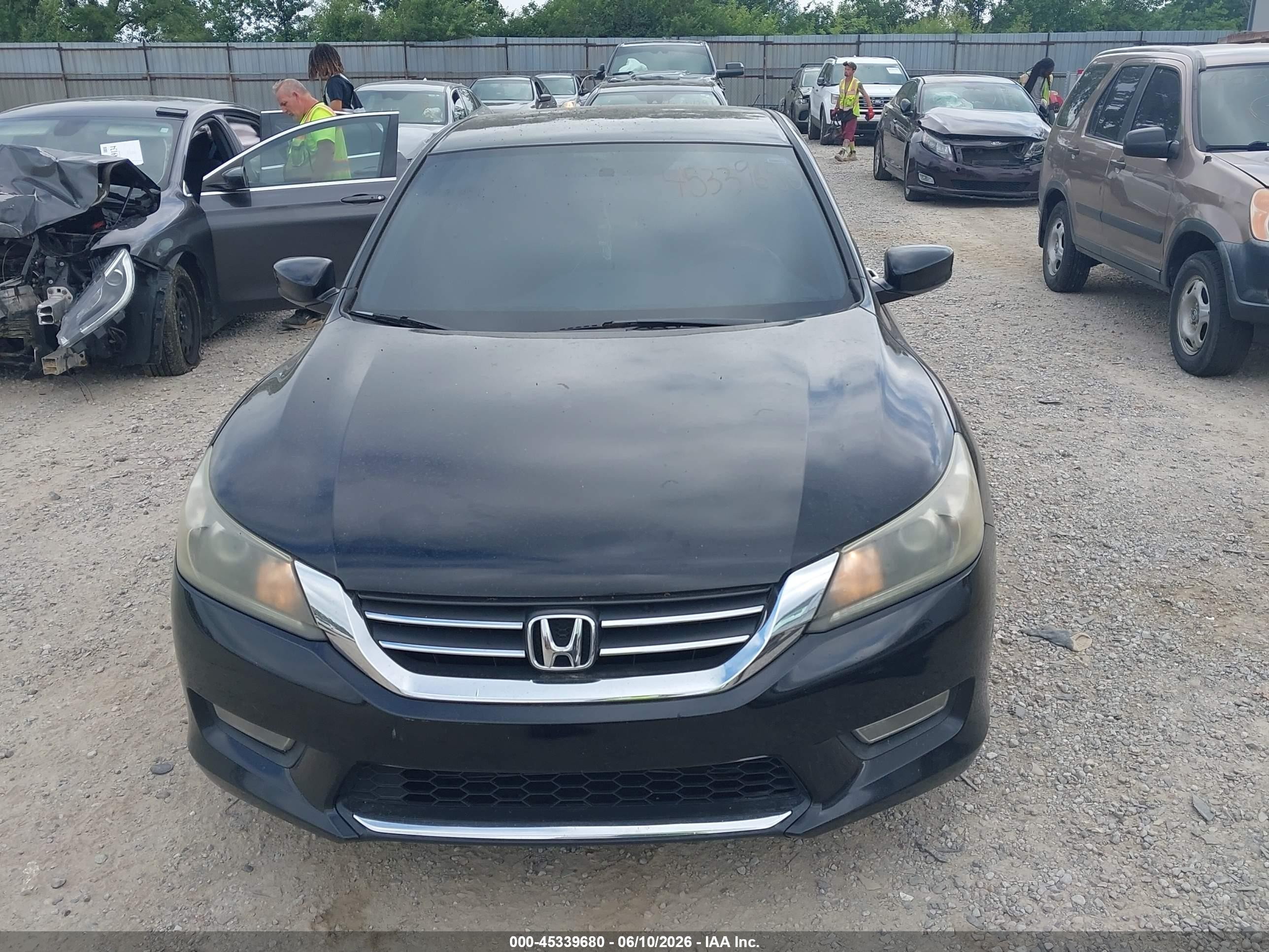 2013 Honda Accord Sport Black vin: 1HGCR2F53DA272030