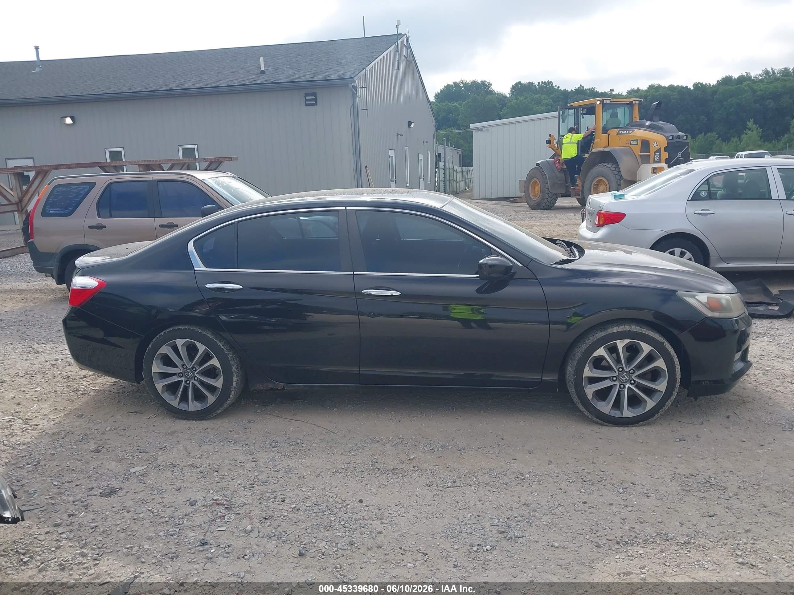 2013 Honda Accord Sport Black vin: 1HGCR2F53DA272030