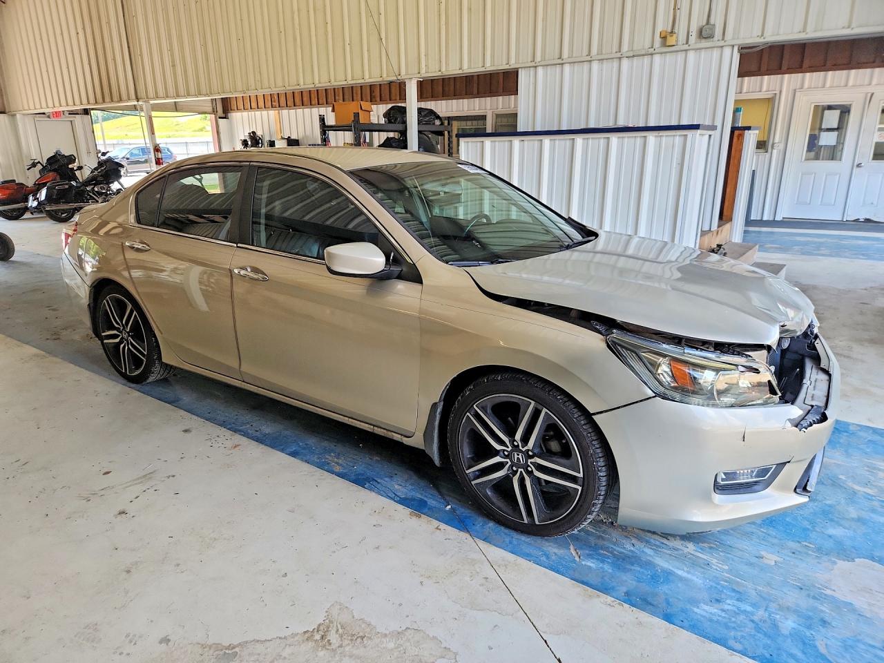 2013 Honda Accord Sport Tan vin: 1HGCR2F53DA273520