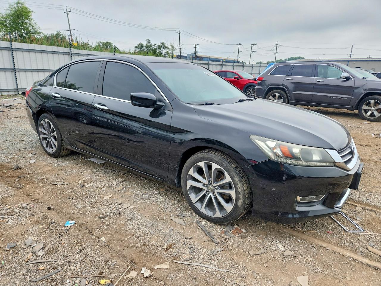 2013 Honda Accord Sport Black vin: 1HGCR2F53DA284534