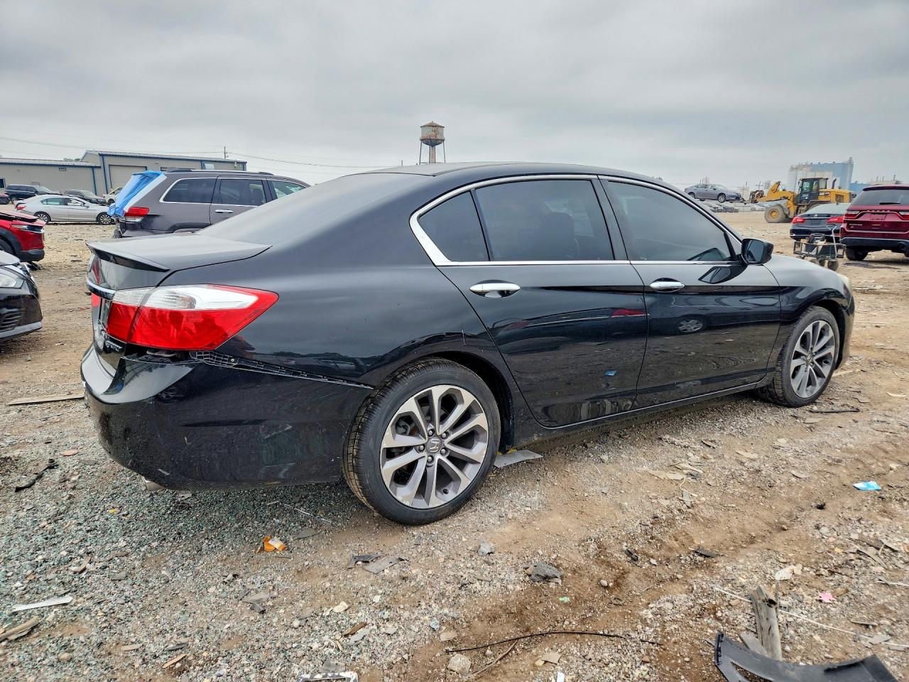 2013 Honda Accord Sport Black vin: 1HGCR2F53DA284534