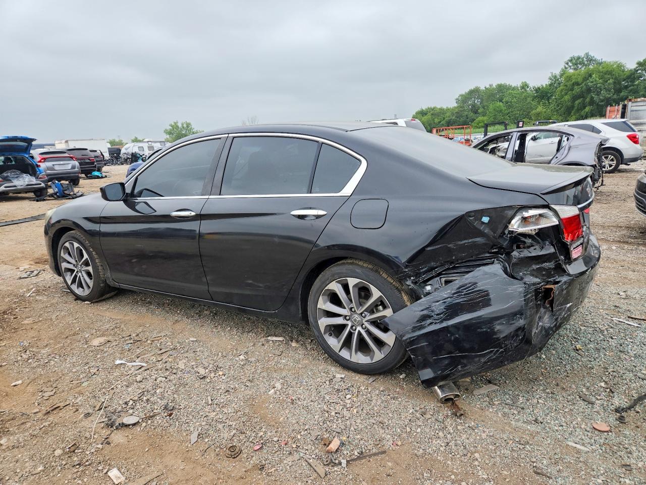 2013 Honda Accord Sport Black vin: 1HGCR2F53DA284534