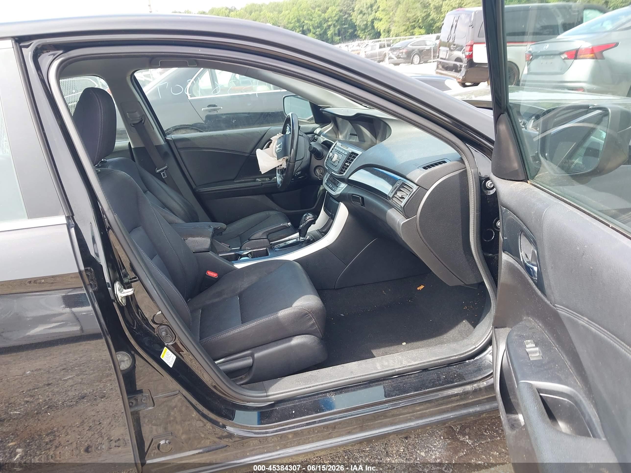 2013 Honda Accord Sport Black vin: 1HGCR2F53DA285232
