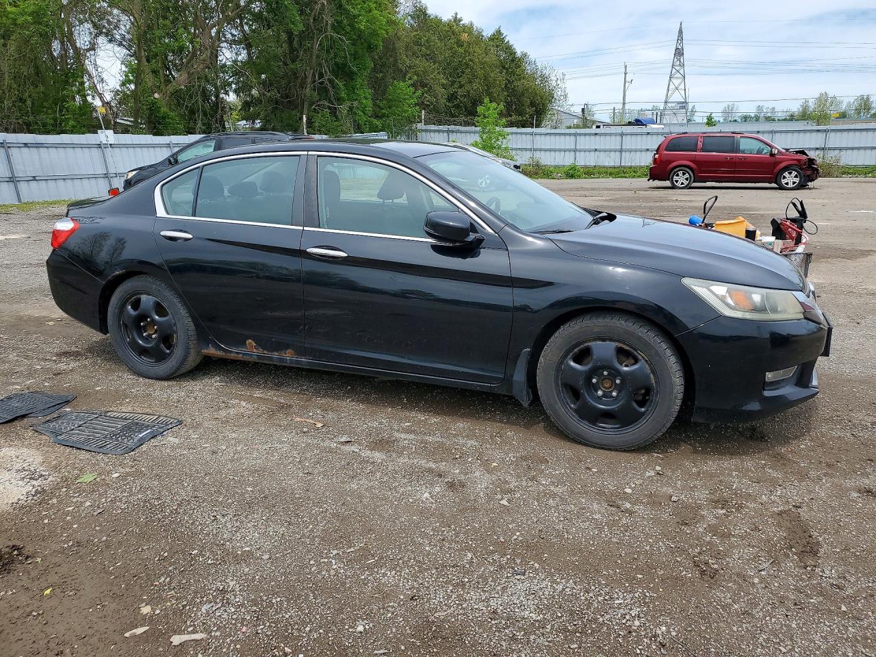 2013 Honda Accord Sport Black vin: 1HGCR2F53DA800889