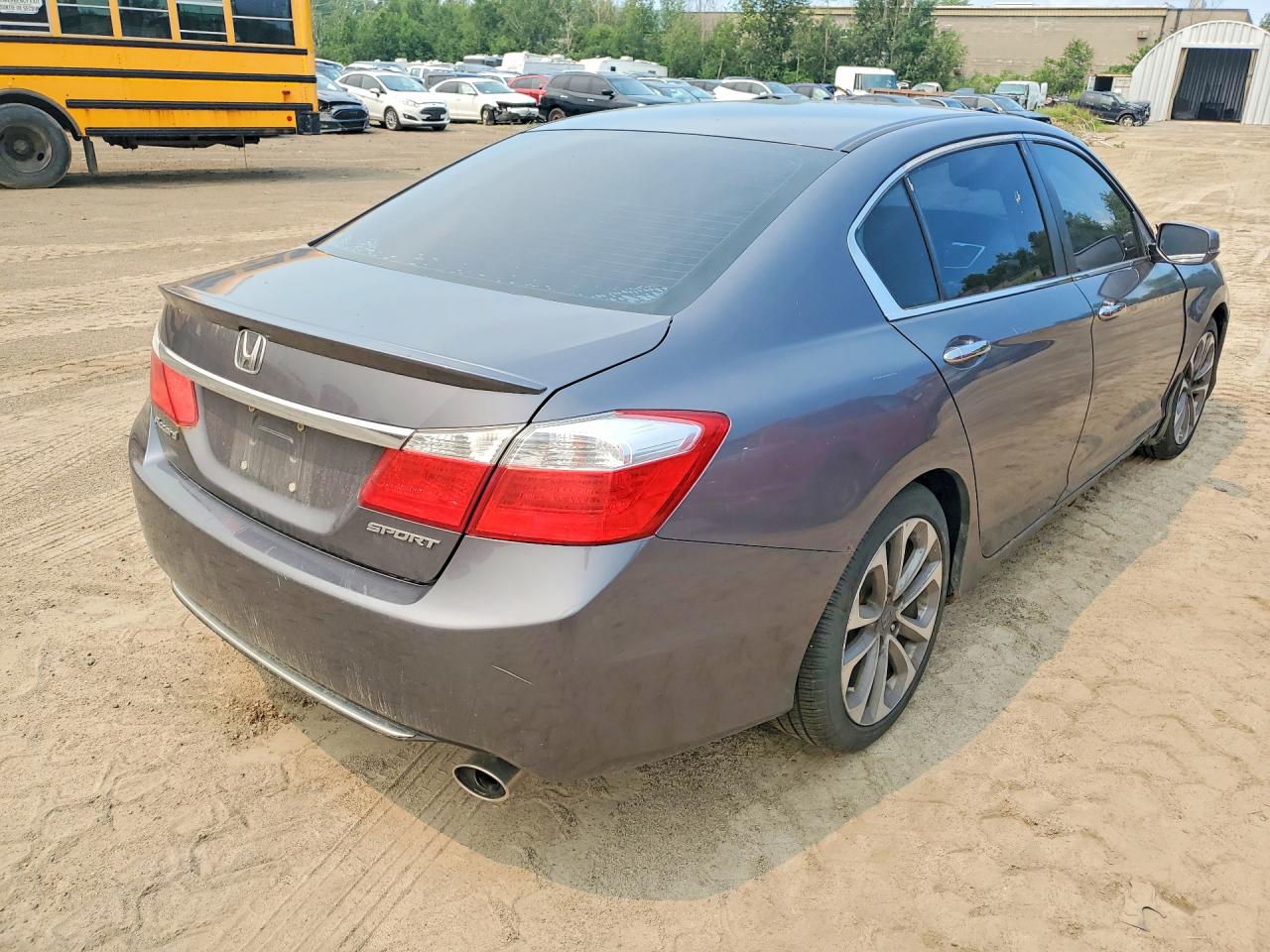 2013 Honda Accord Sport Gray vin: 1HGCR2F53DA804683