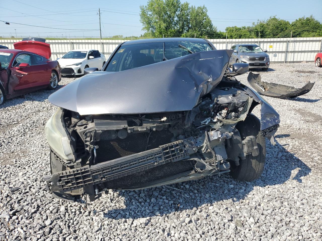 2014 Honda Accord Sport Gray vin: 1HGCR2F53EA015239