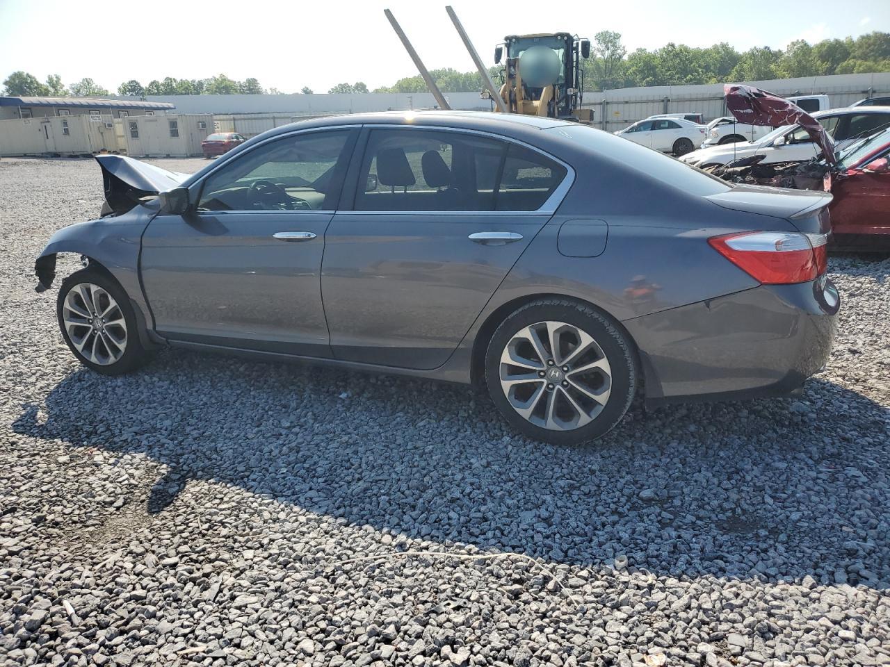 2014 Honda Accord Sport Gray vin: 1HGCR2F53EA015239
