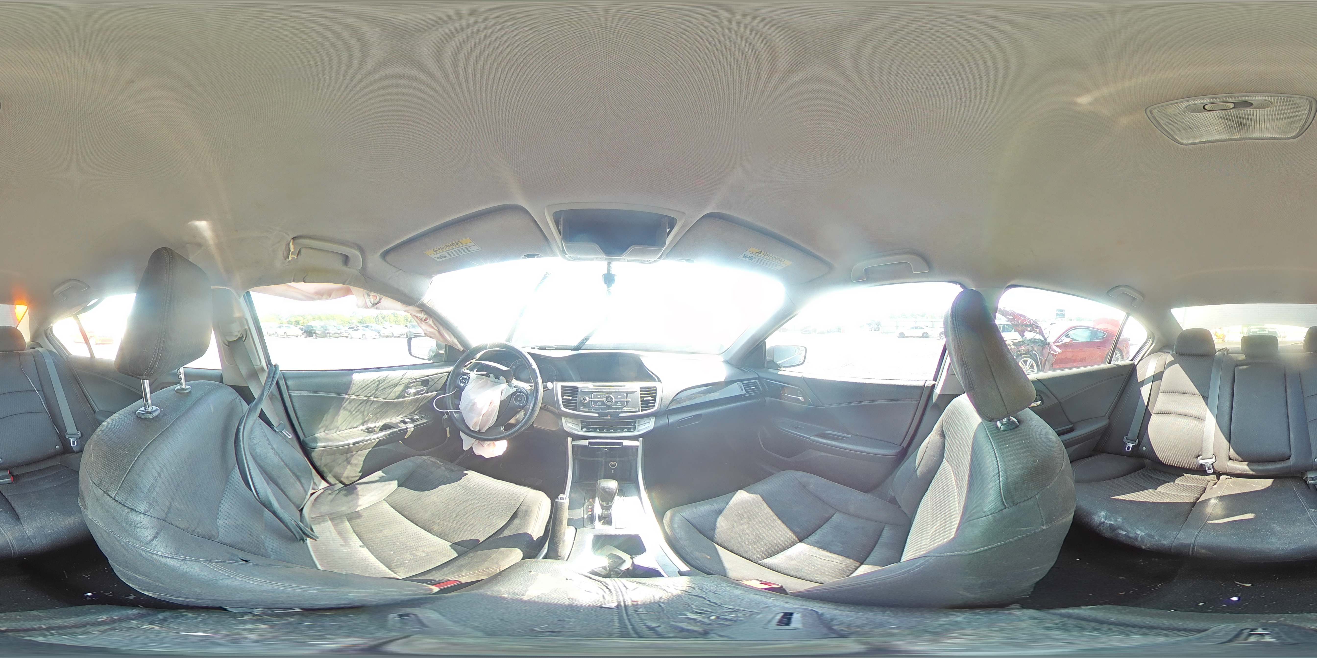2014 Honda Accord Sport Gray vin: 1HGCR2F53EA015239