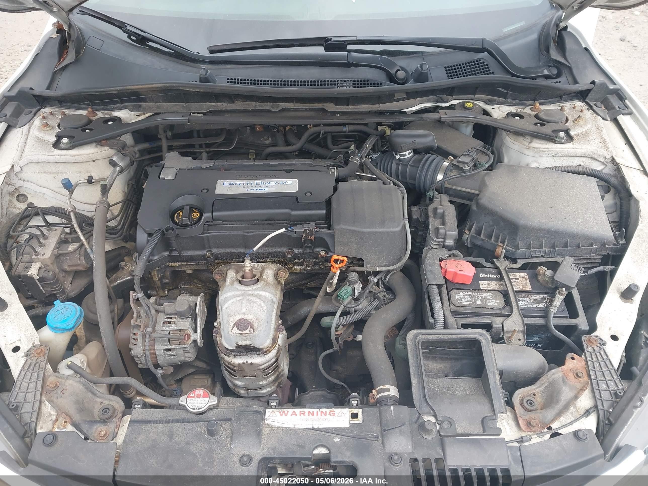 2014 Honda Accord Sport Белый vin: 1HGCR2F53EA066157