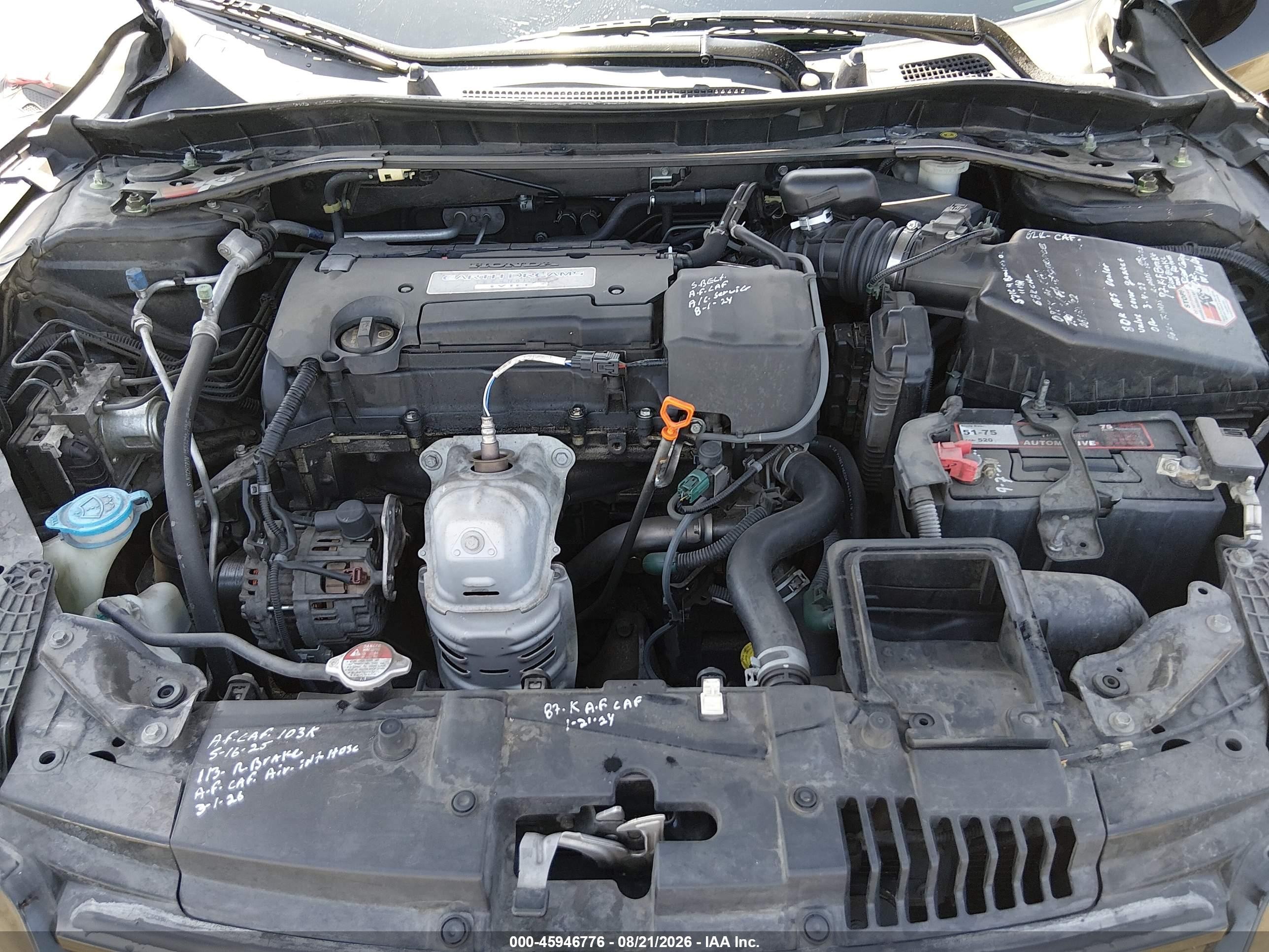 2014 Honda Accord Sport Black vin: 1HGCR2F53EA076042