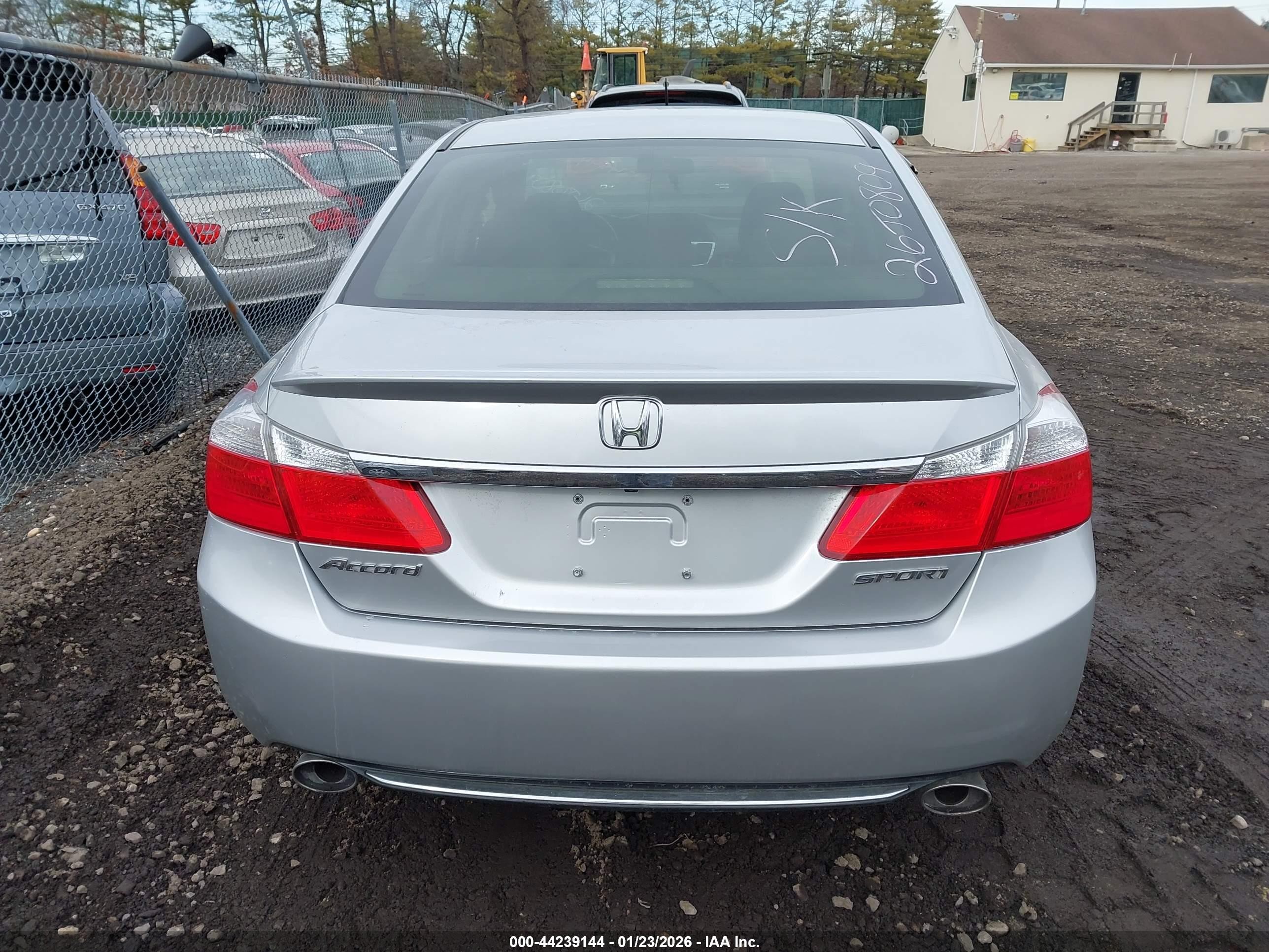 2014 Honda Accord Sport Gray vin: 1HGCR2F53EA079782