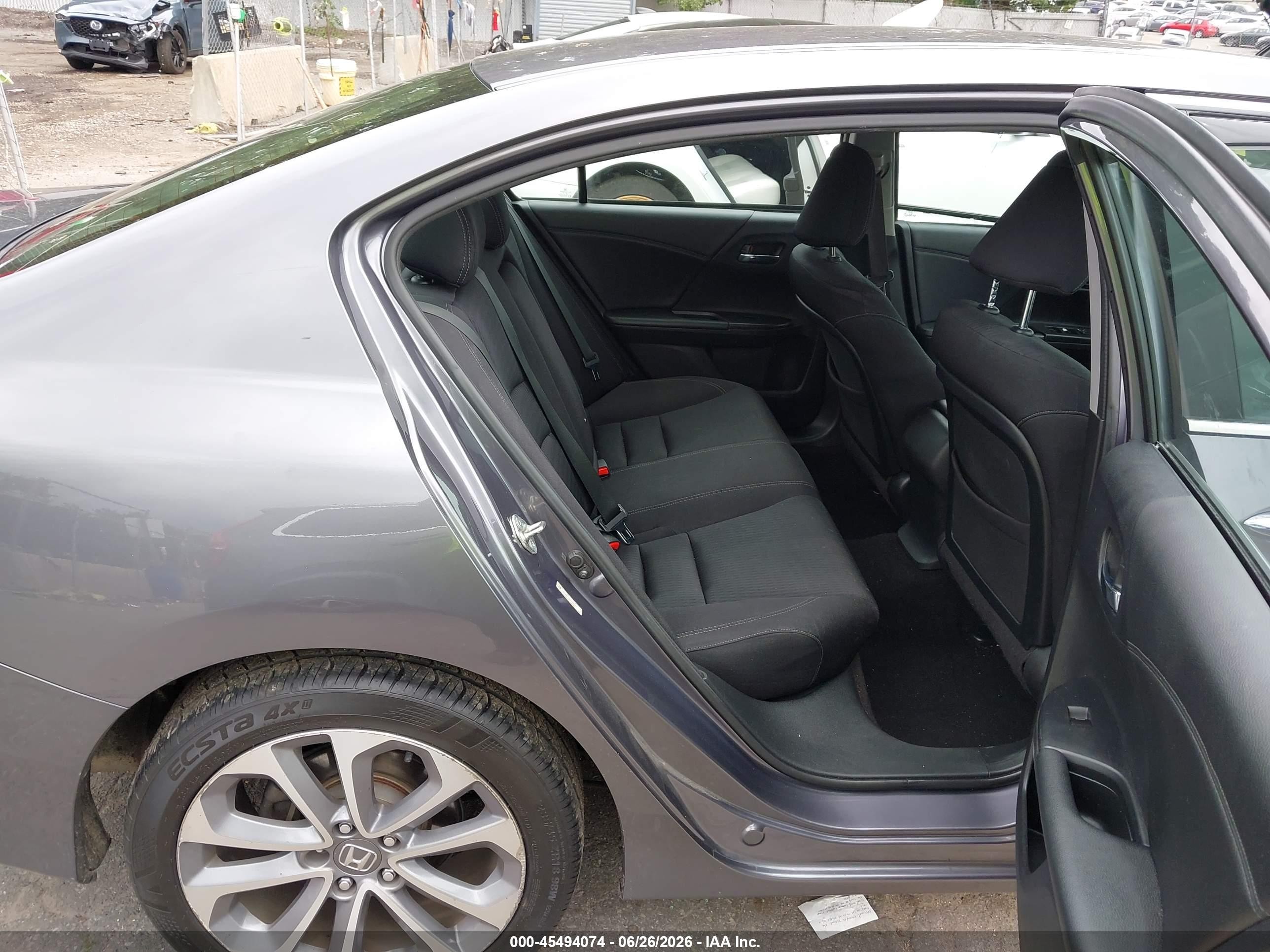 2014 Honda Accord Sport Серый vin: 1HGCR2F53EA084092