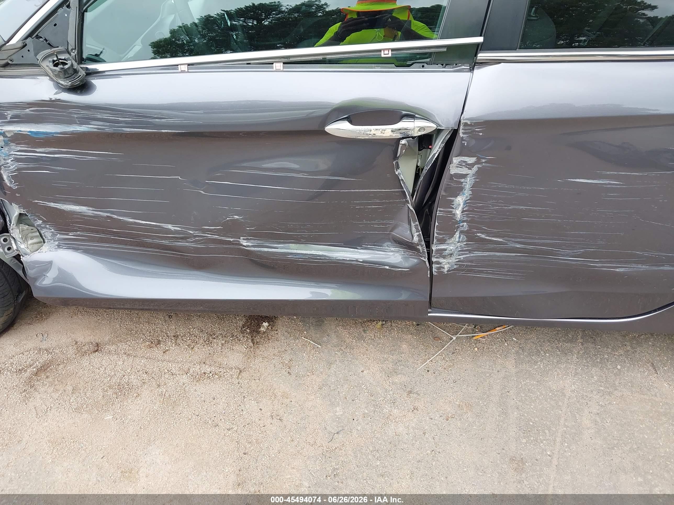 2014 Honda Accord Sport Серый vin: 1HGCR2F53EA084092