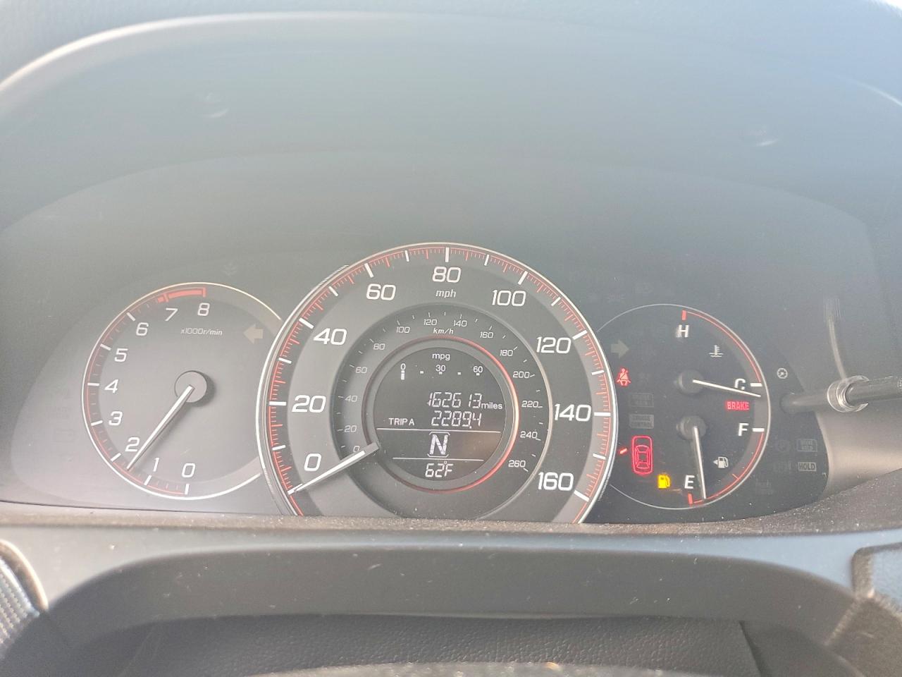 2014 Honda Accord Sport Серый vin: 1HGCR2F53EA104745