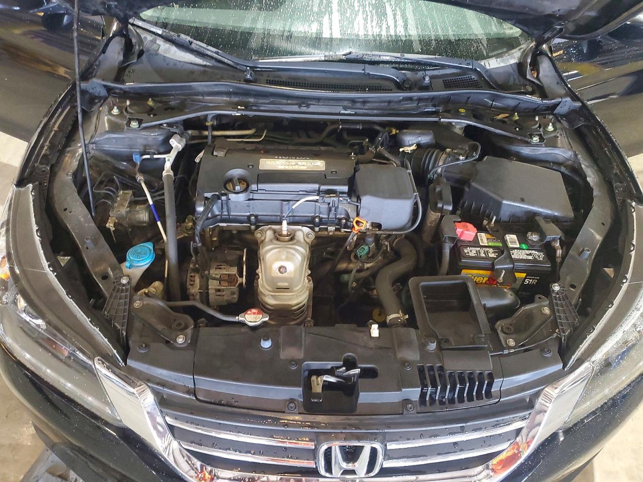 2014 Honda Accord Sport Черный vin: 1HGCR2F53EA225761