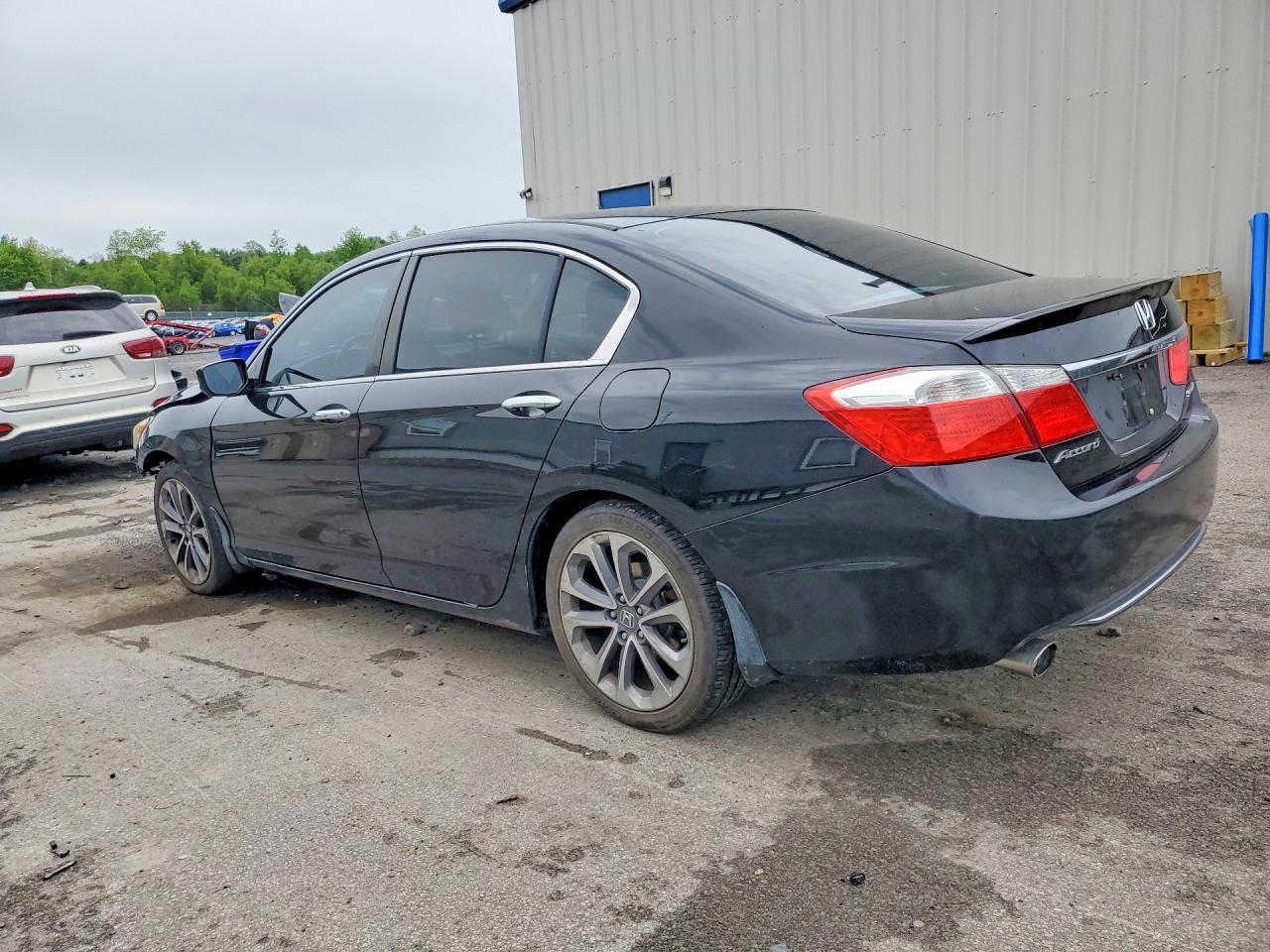 2014 Honda Accord Sport Black vin: 1HGCR2F53EA249932