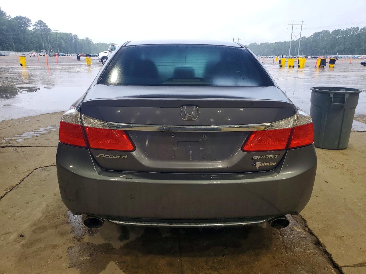 2014 Honda Accord Sport Gray vin: 1HGCR2F53EA277620